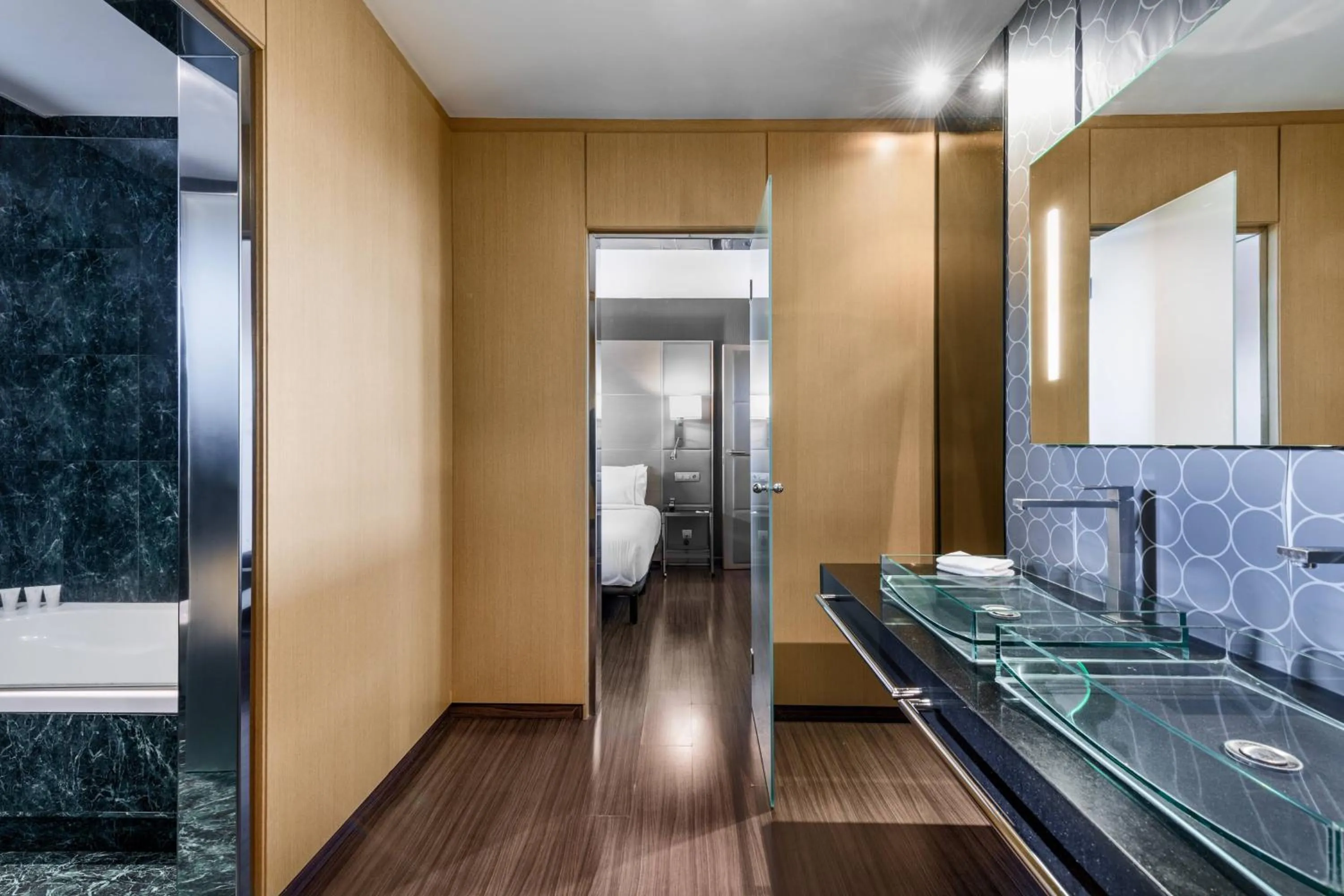 Bathroom in AC Hotel A Coruña by Marriott