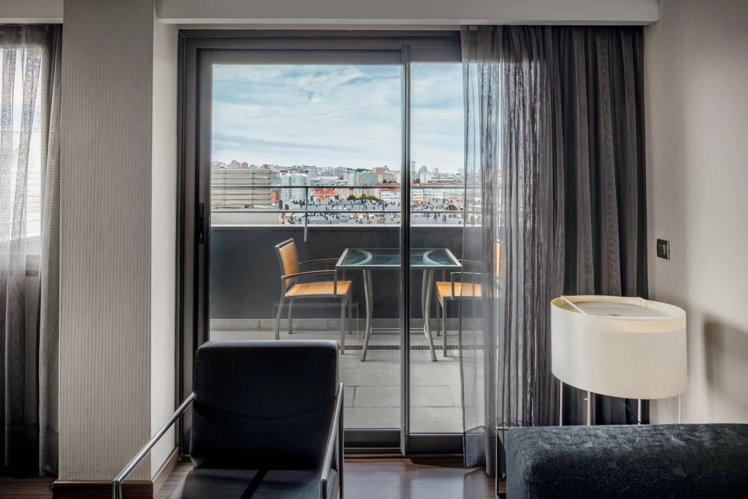 Bedroom in AC Hotel A Coruña by Marriott