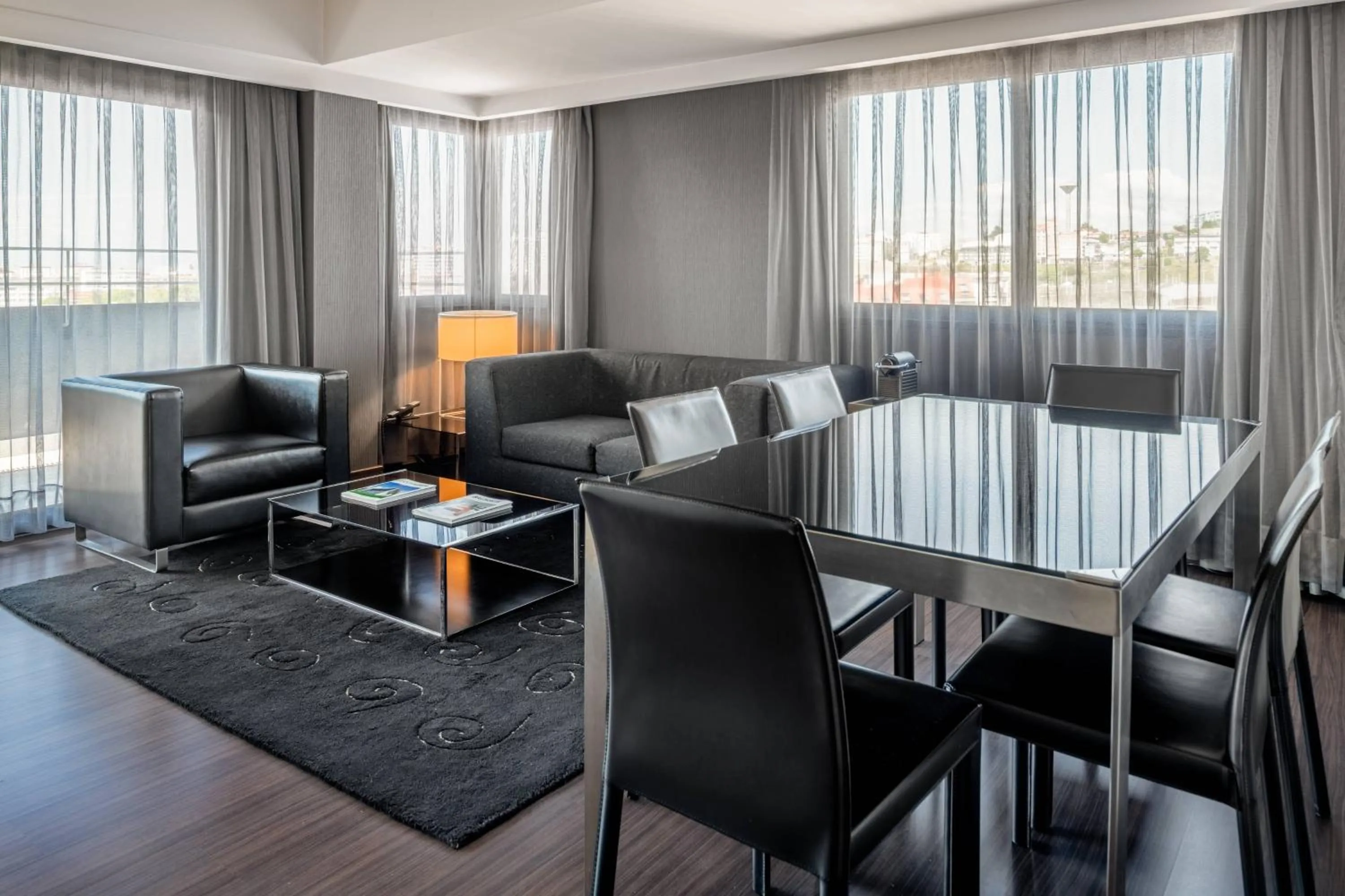 Living room in AC Hotel A Coruña by Marriott