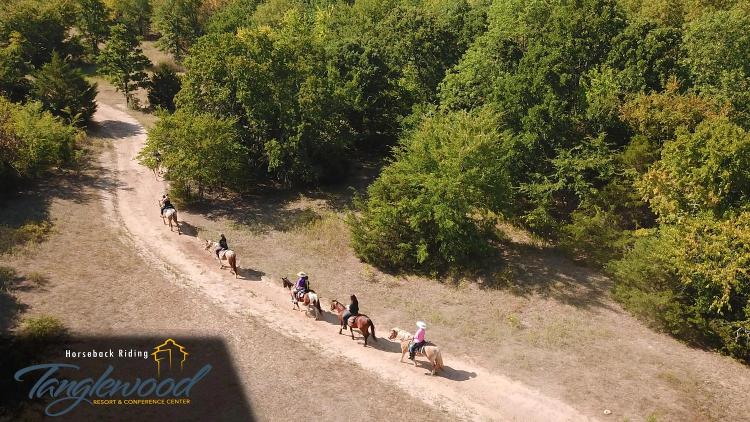 Horse-riding in Tanglewood Resort on Lake Texoma, an Ascend Collection Resort