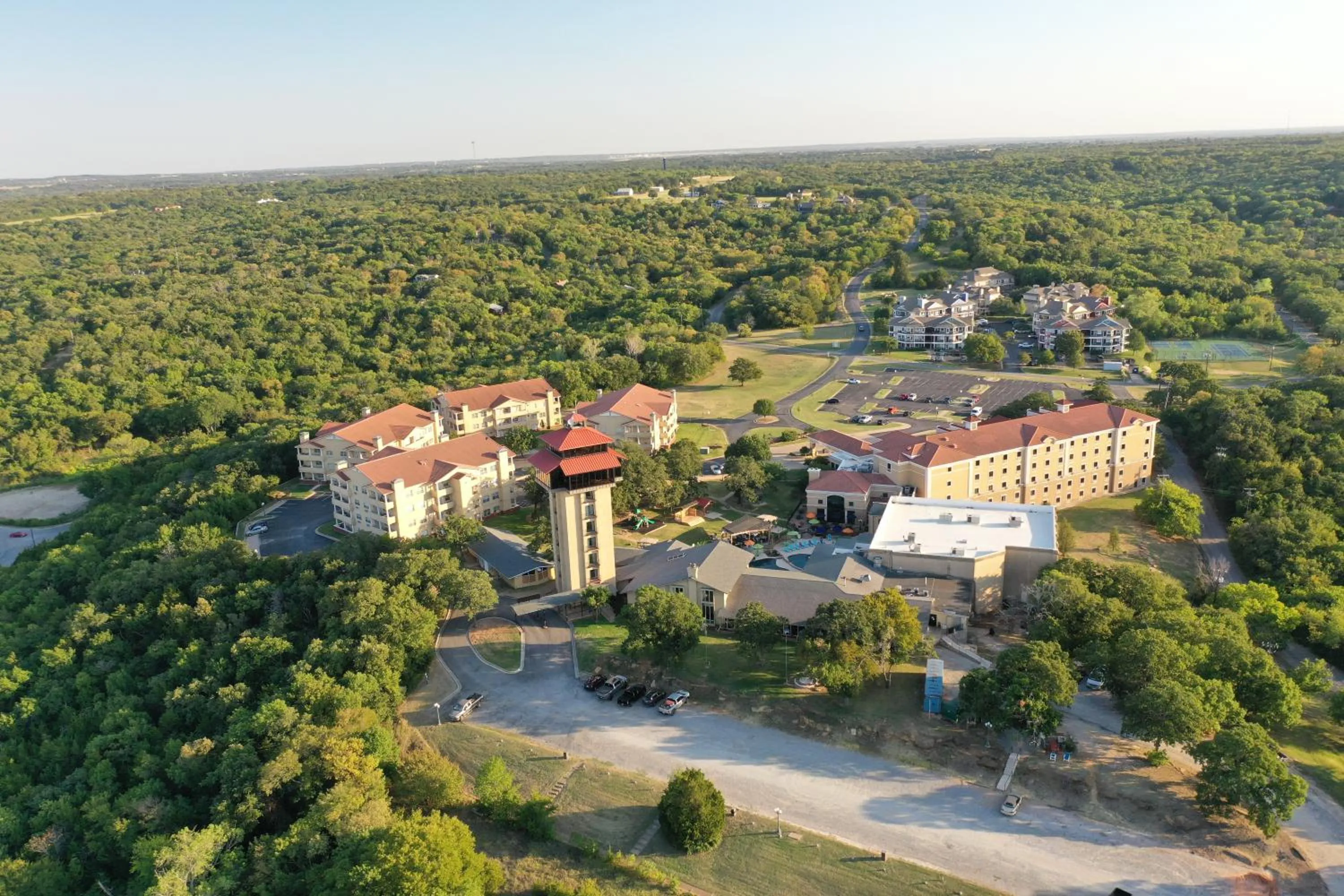 Property building in Tanglewood Resort on Lake Texoma, an Ascend Collection Resort