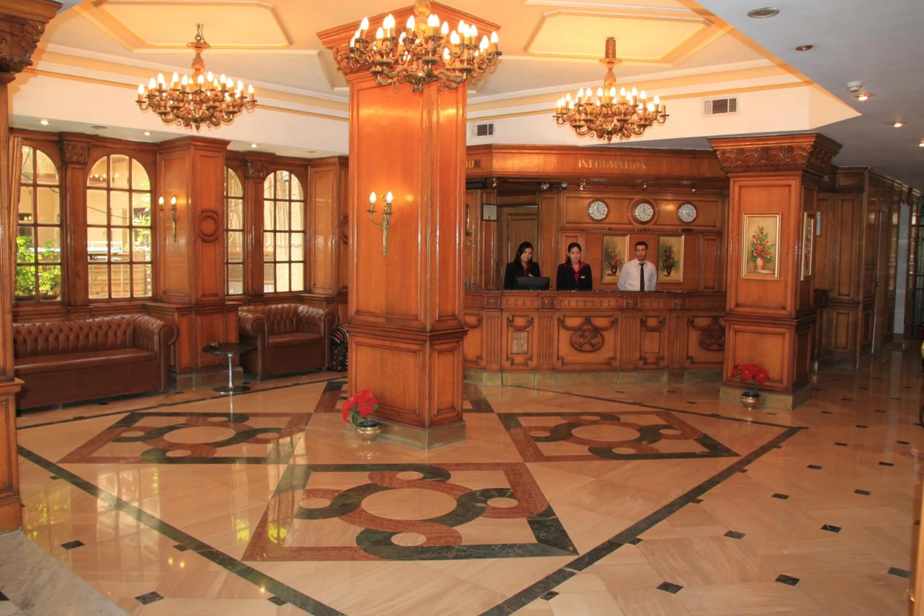Lobby or reception in Hotel Royal Marshal