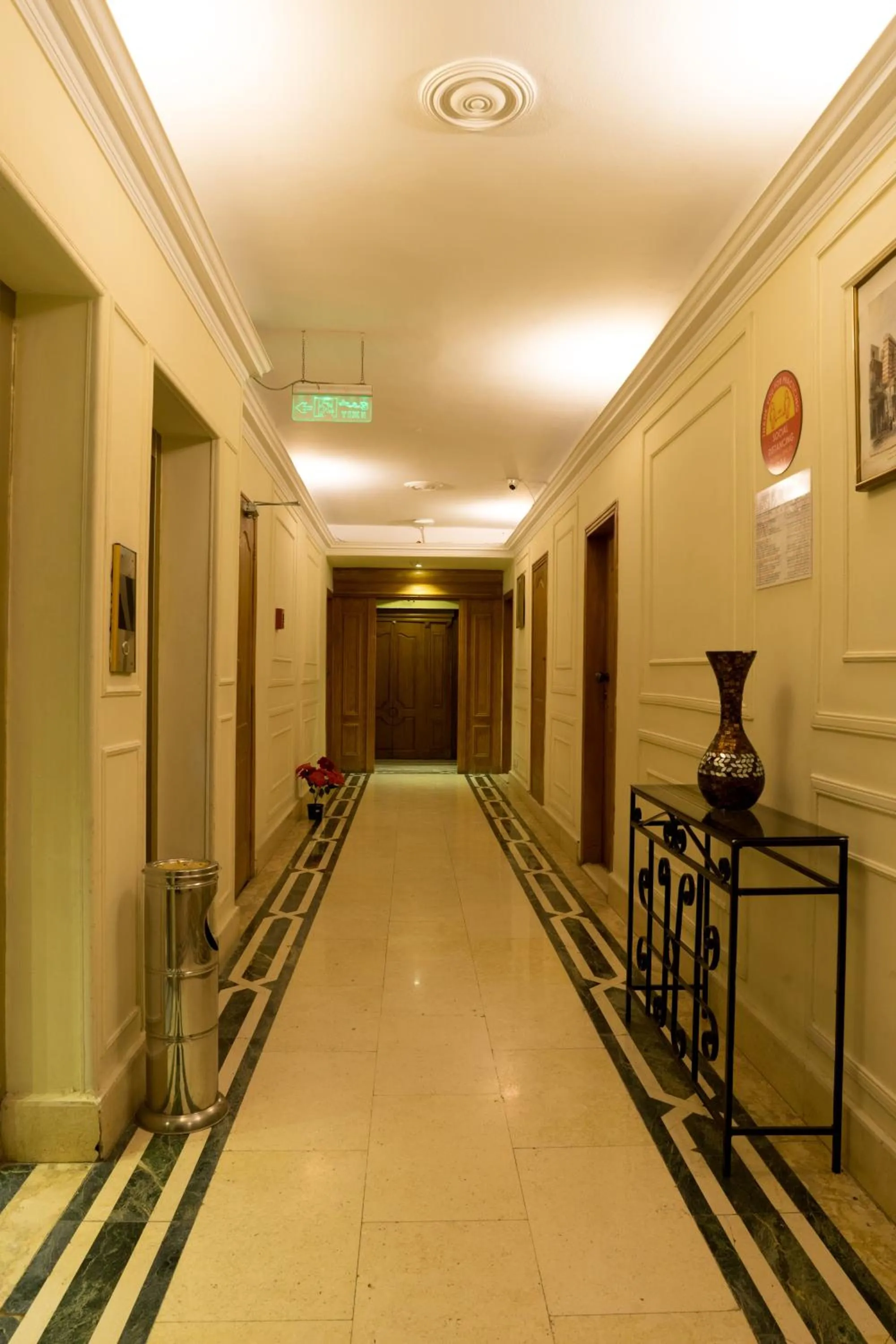 Floor plan in Hotel Royal Marshal