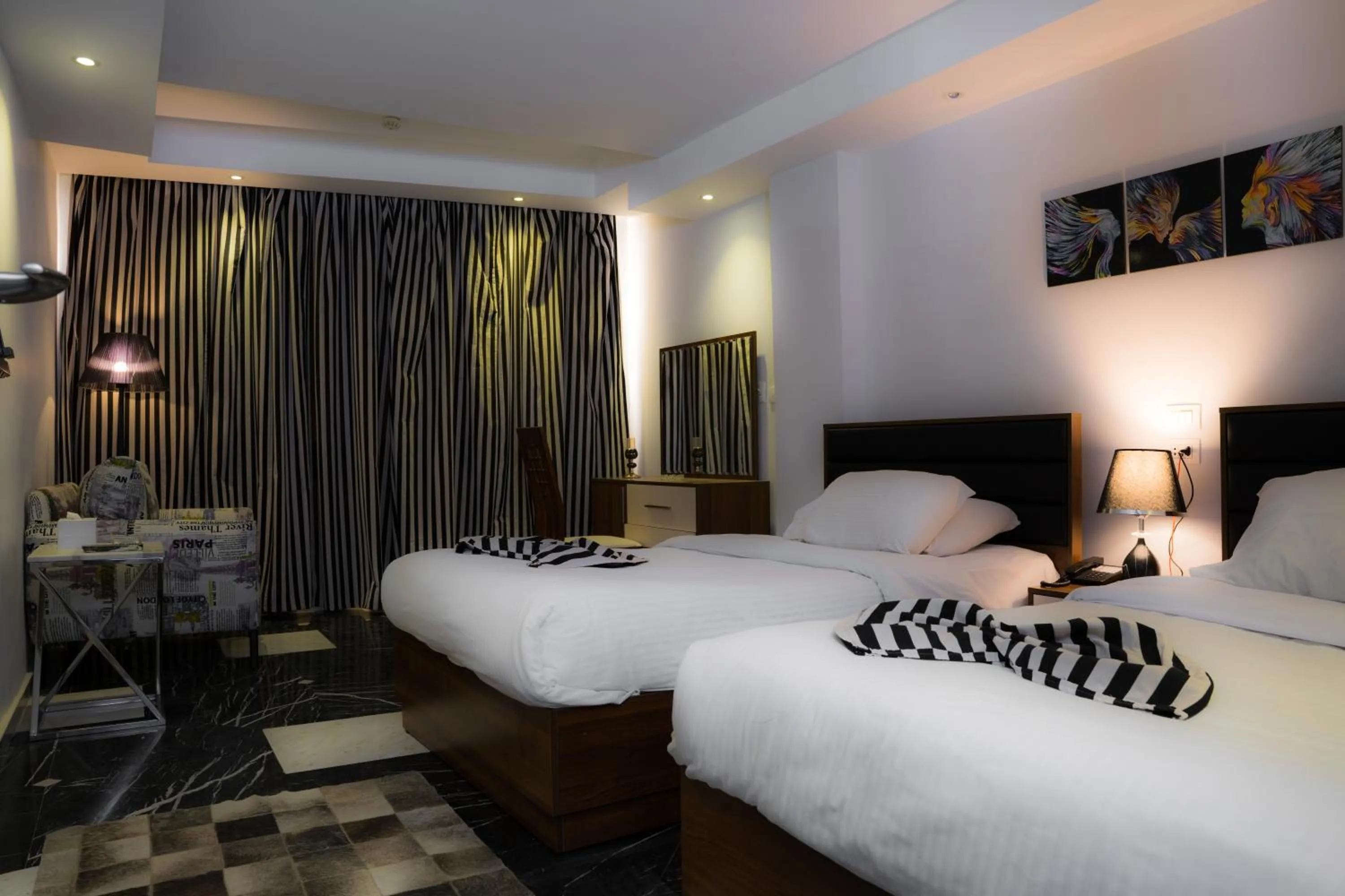 Bedroom, Bed in Hotel Royal Marshal