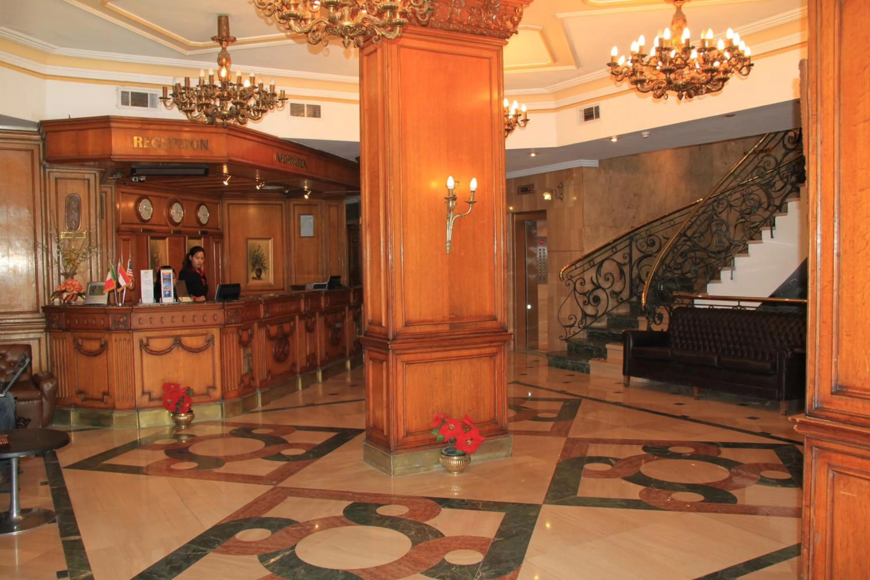 Lobby or reception in Hotel Royal Marshal