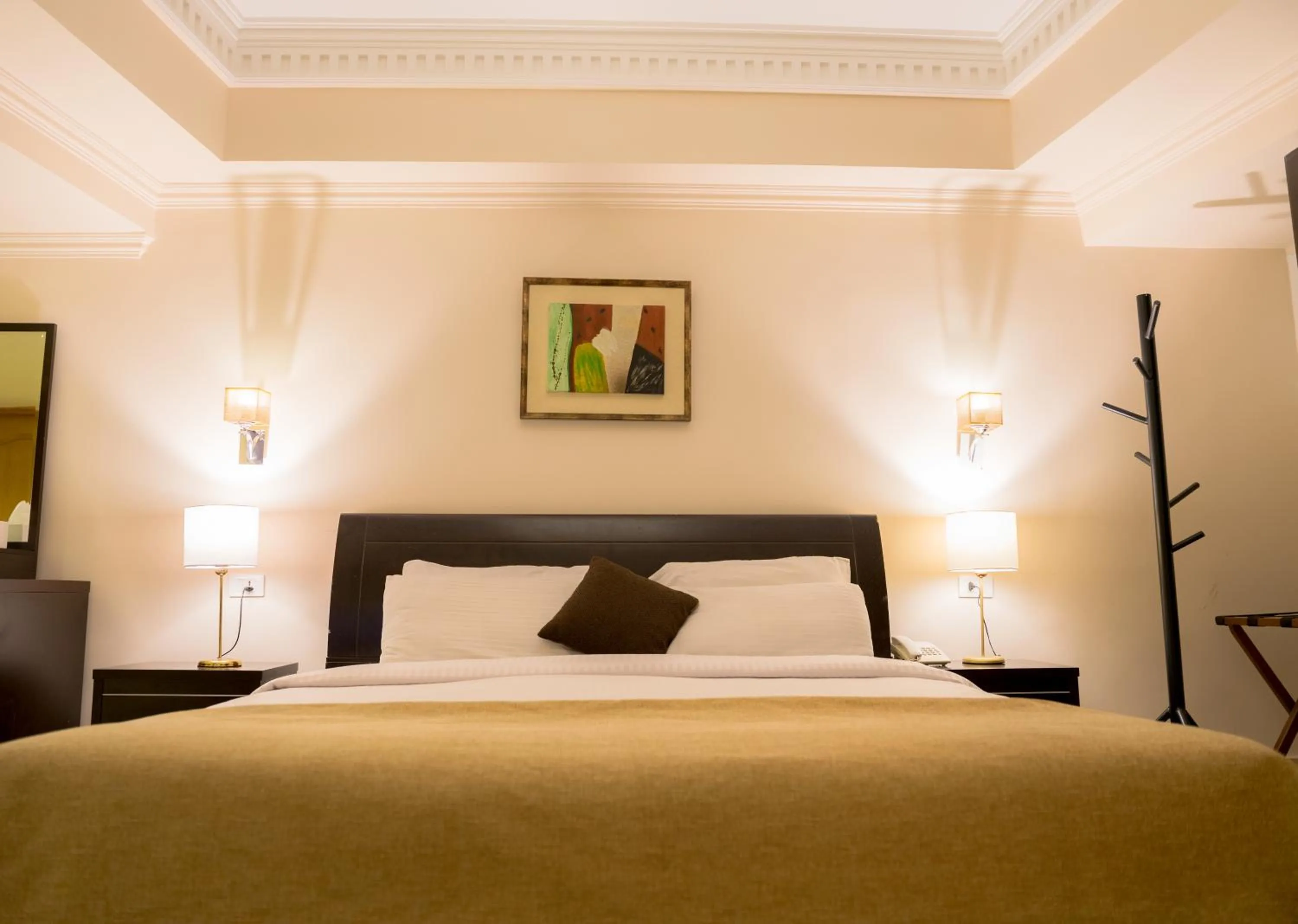 Bed in Hotel Royal Marshal