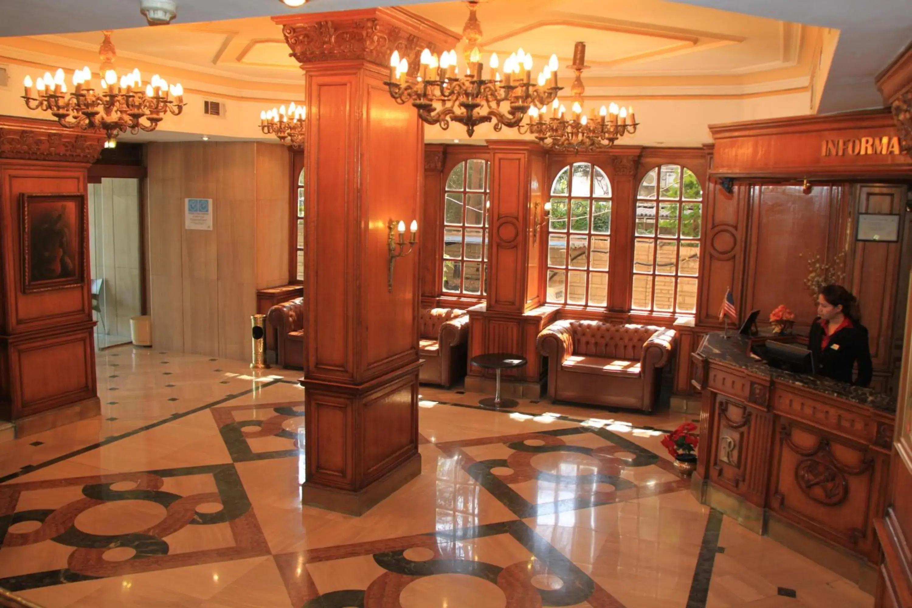 Lobby or reception in Hotel Royal Marshal Lobby or reception in Hotel Royal Marshal
