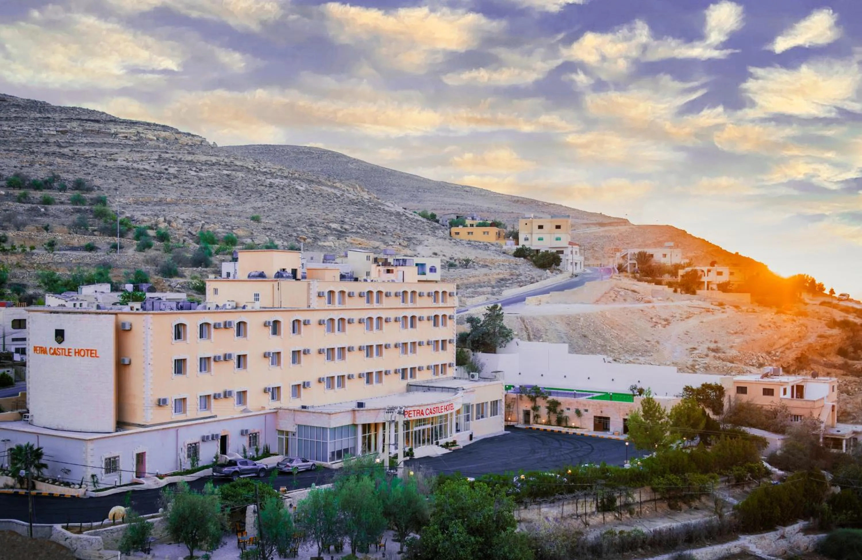 Property building in Petra Castle Hotel