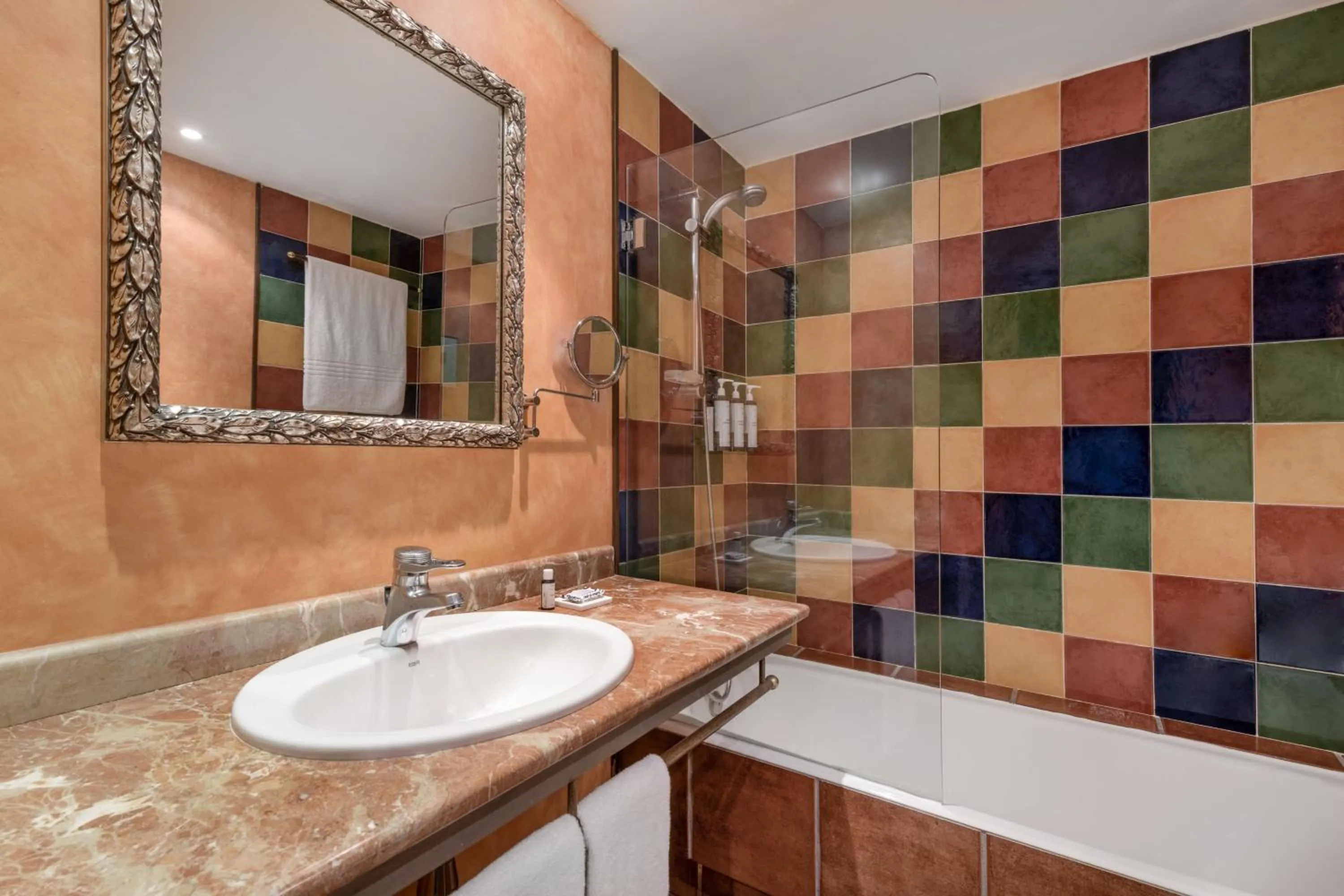 Bathroom in AC Hotel Ciudad de Toledo by Marriott