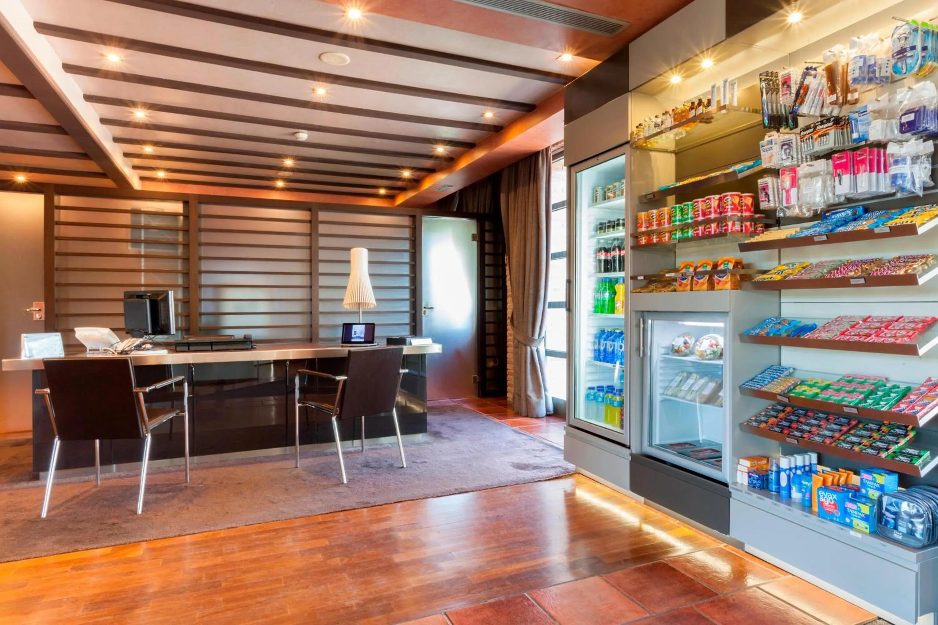 Lobby or reception in AC Hotel Ciudad de Toledo by Marriott