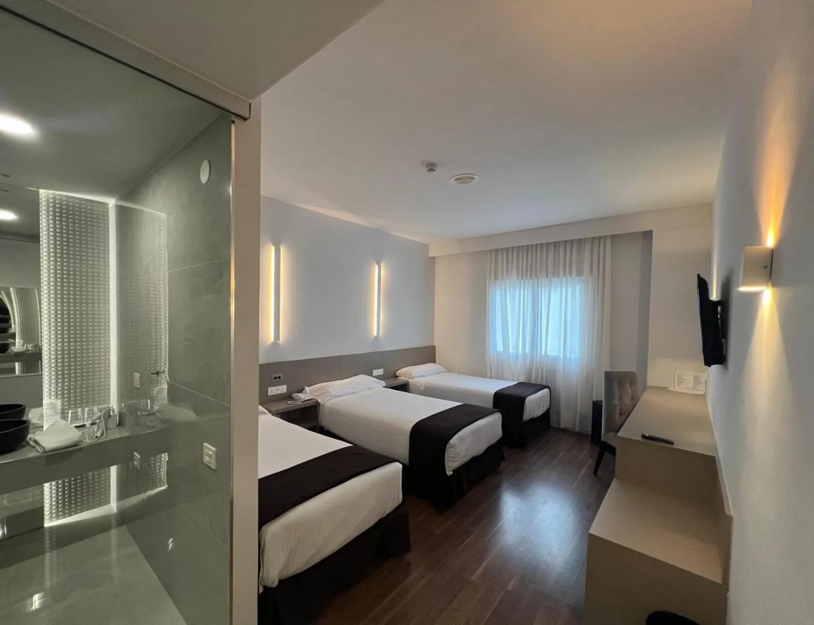 Bed in Hotel Alfonso IX