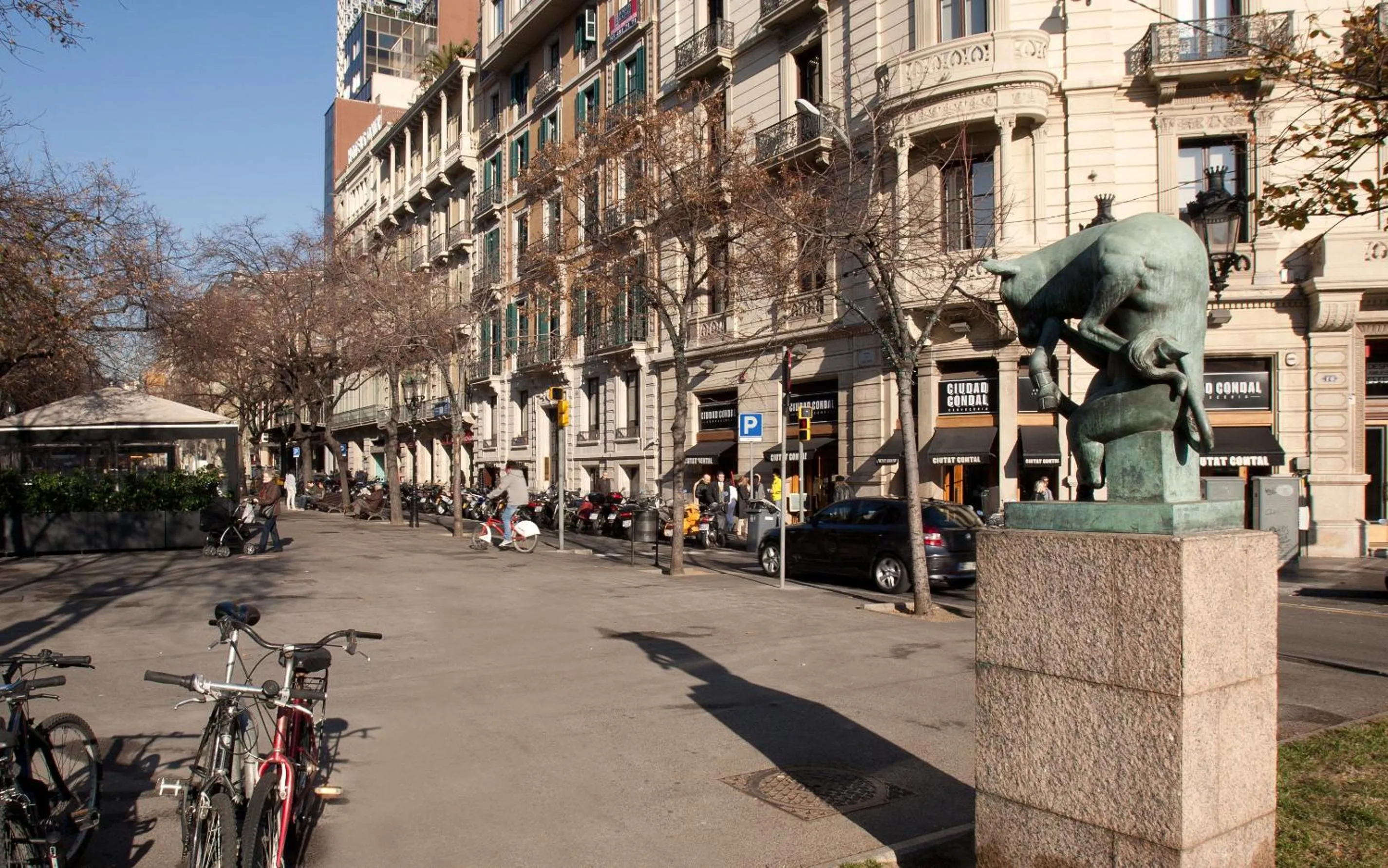 City view in Onix Rambla