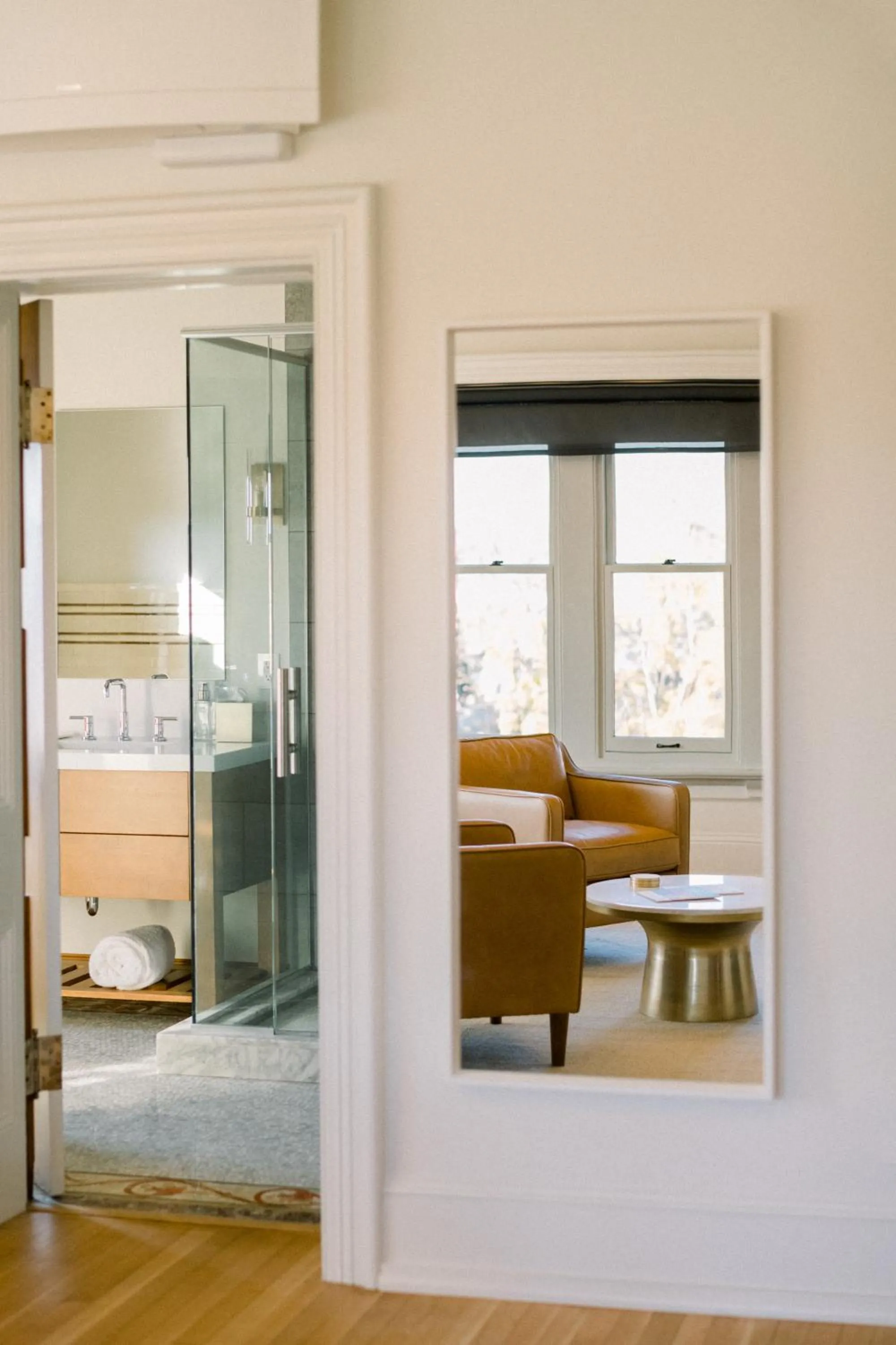 Seating area in Wilbur Mansion