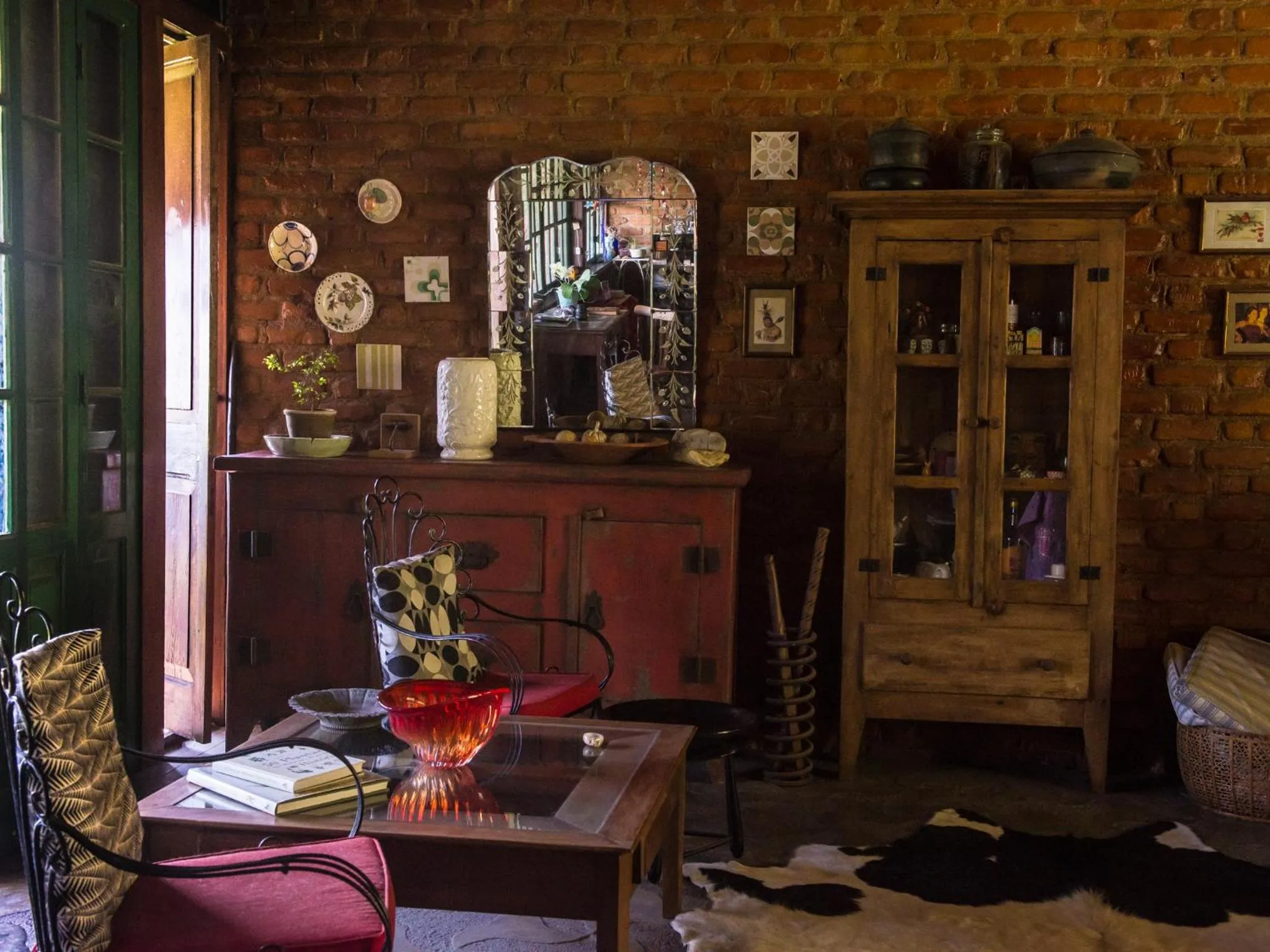 Decorative detail in Casa Alecrim