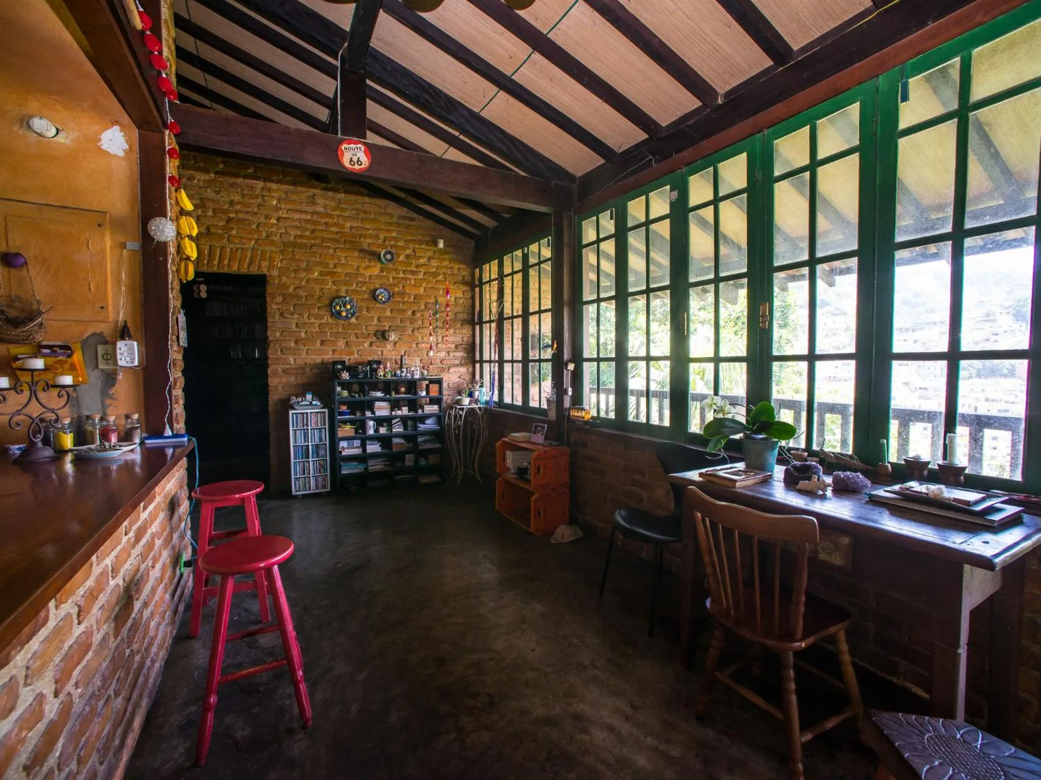 Decorative detail in Casa Alecrim