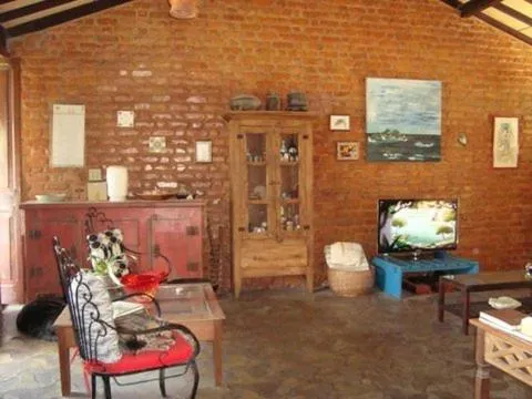 Seating area in Casa Alecrim