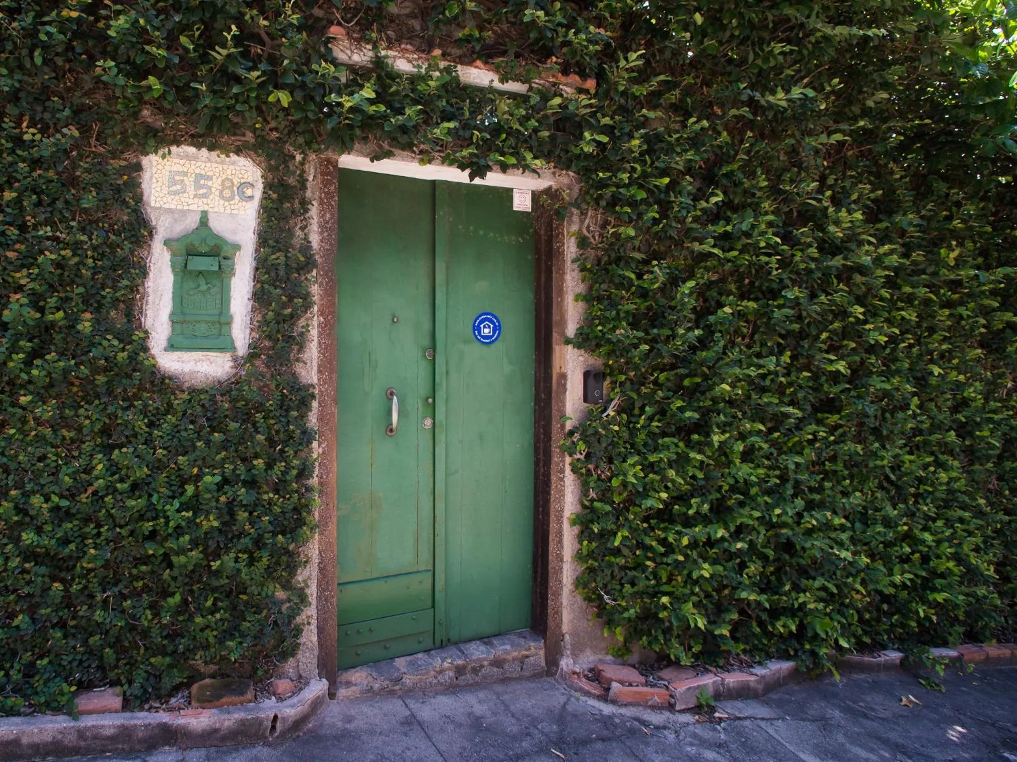 Decorative detail in Casa Alecrim
