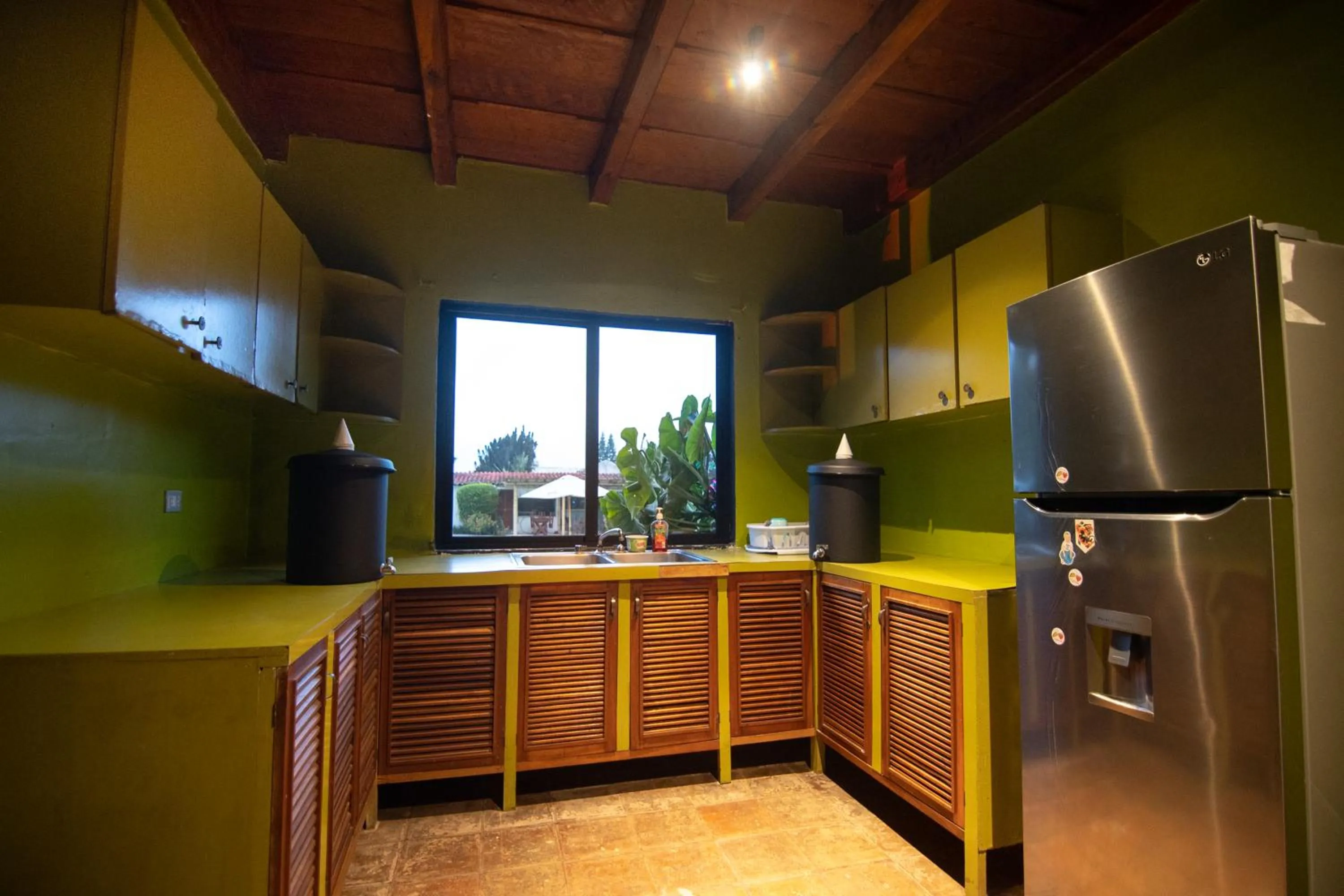 kitchen in Yes Please! Hostel