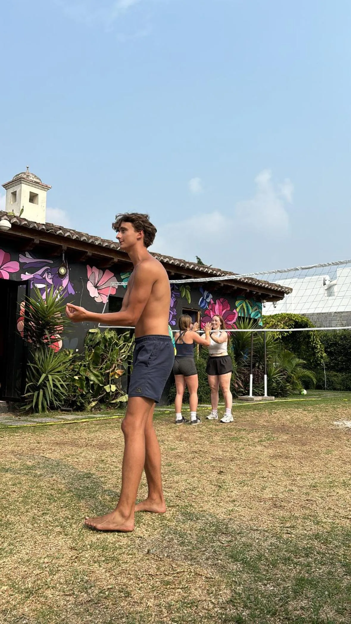 Garden view in Yes Please! Hostel