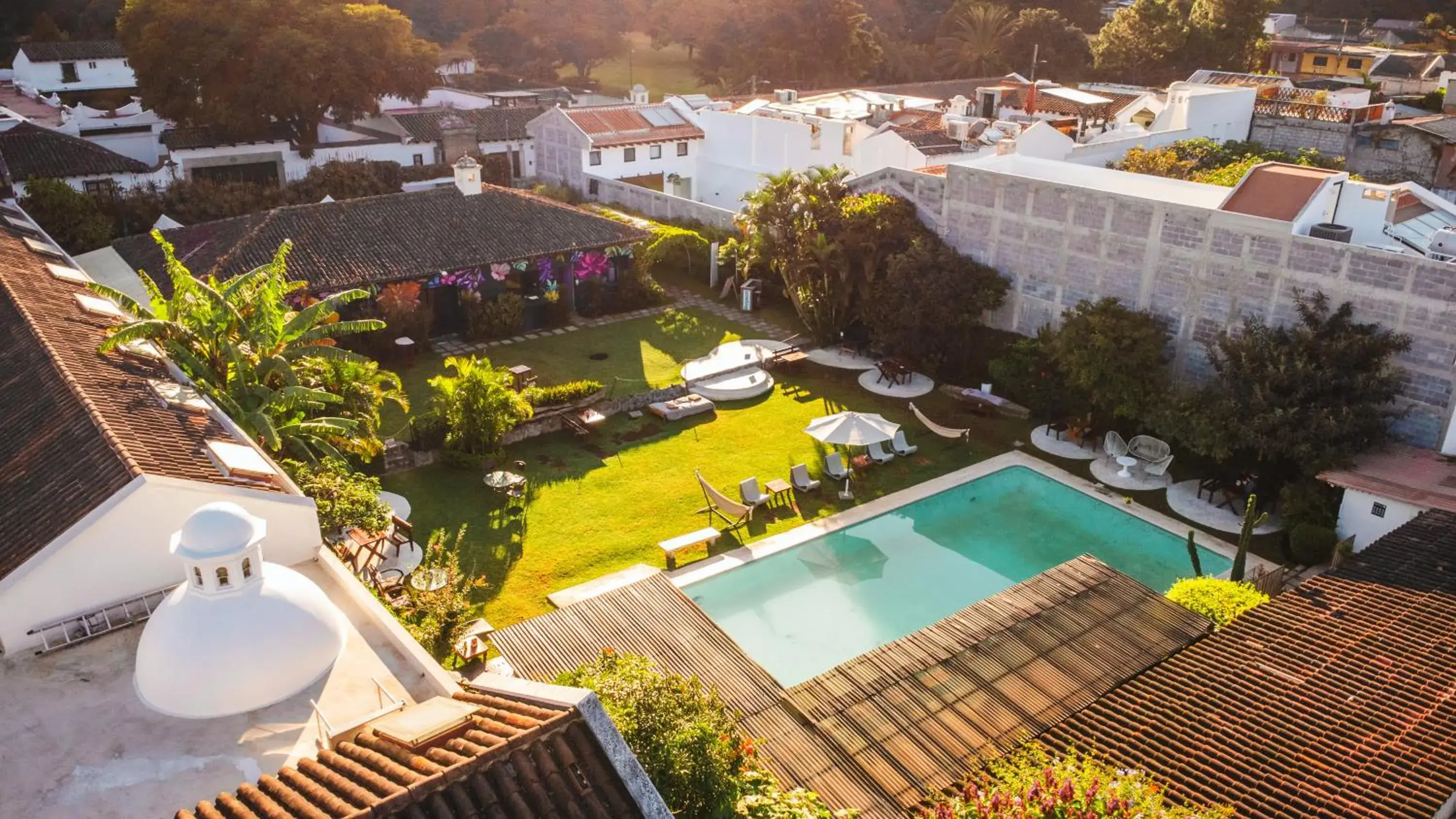 Swimming pool in Yes Please! Hostel Swimming pool in Yes Please! Hostel