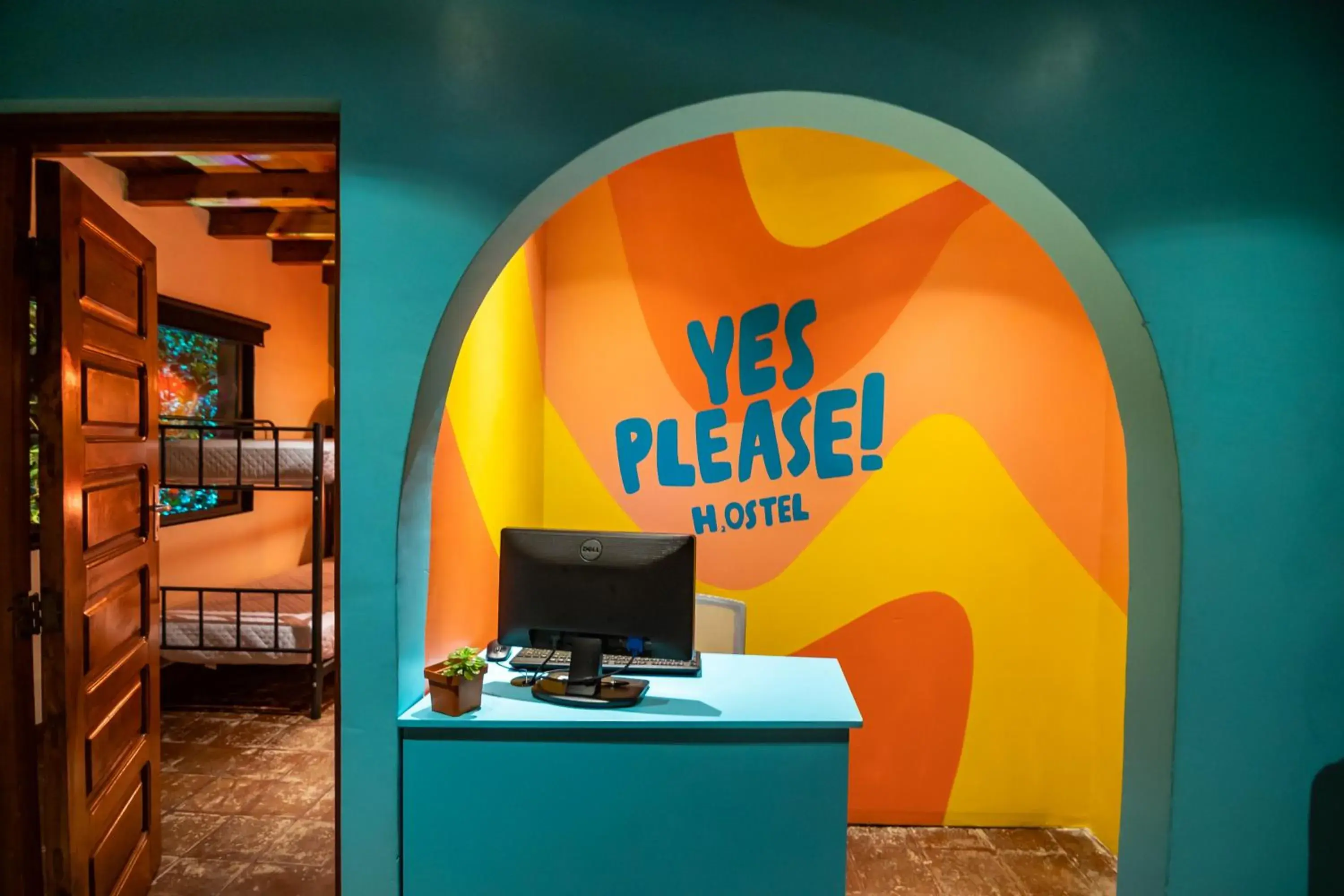 Lobby or reception in Yes Please! Hostel Lobby or reception in Yes Please! Hostel
