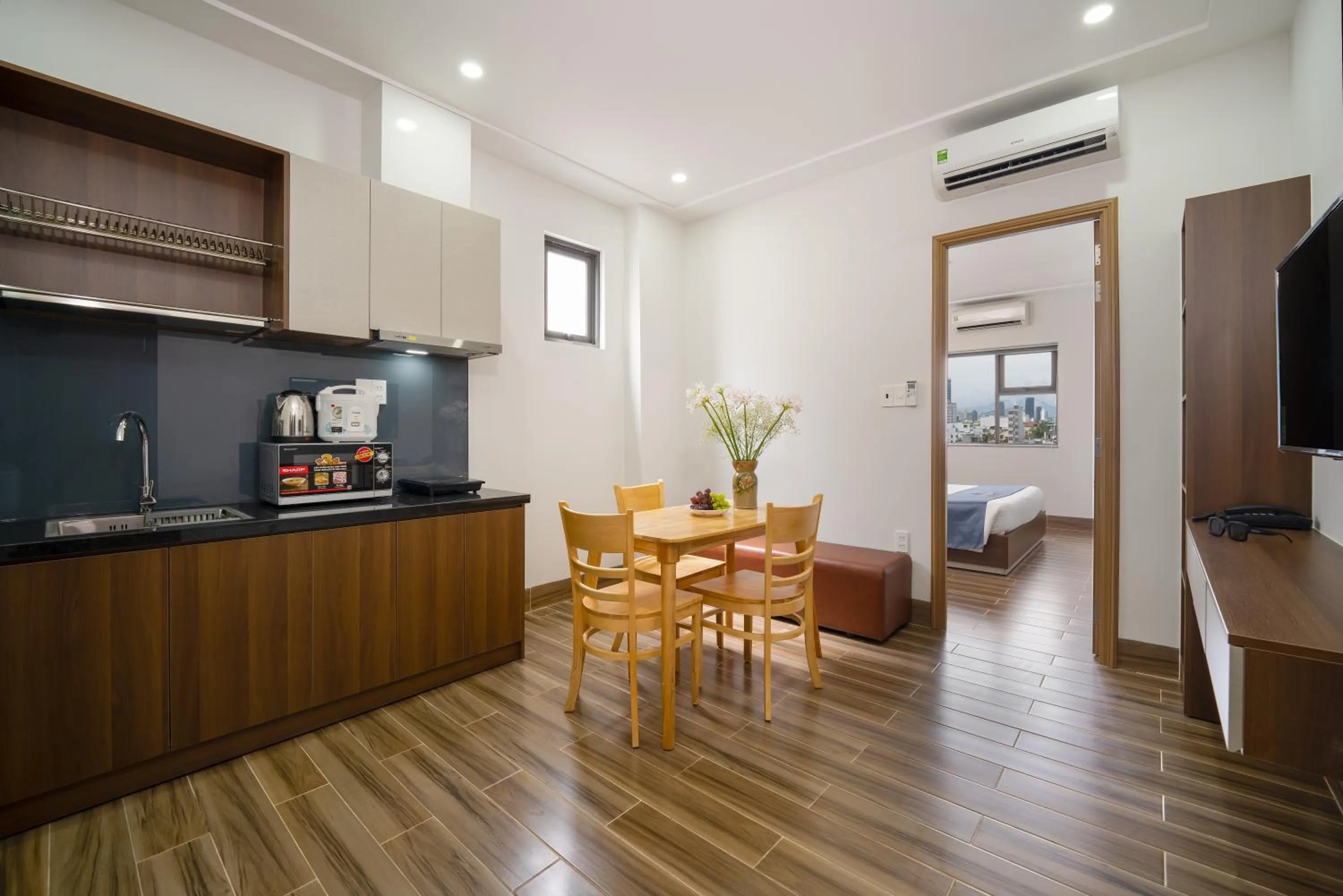 Living room in Melody Hotel