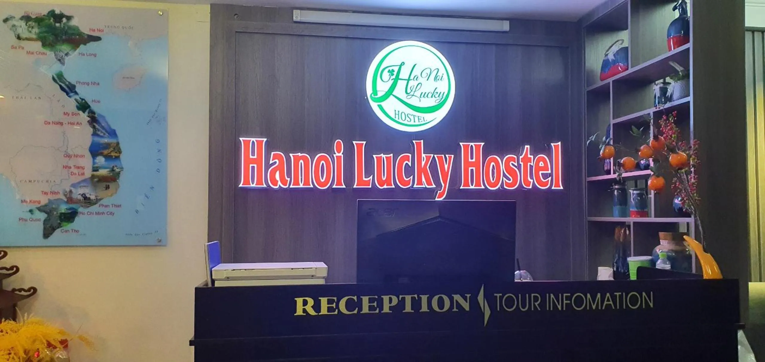Property logo or sign in Hanoi Lucky Hostel