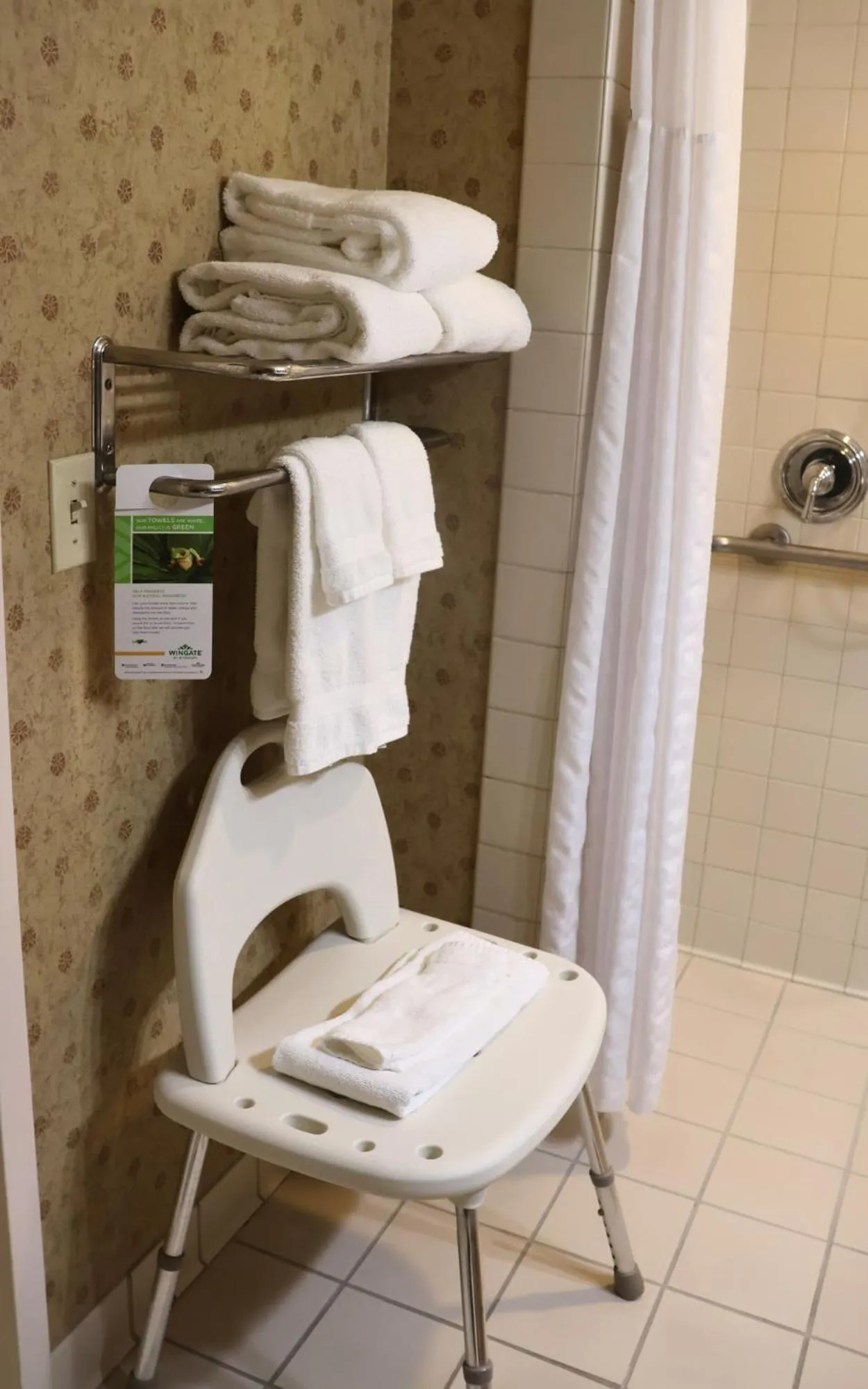 Bathroom in Wingate by Wyndham Peoria - Complimentary Area Shuttle
