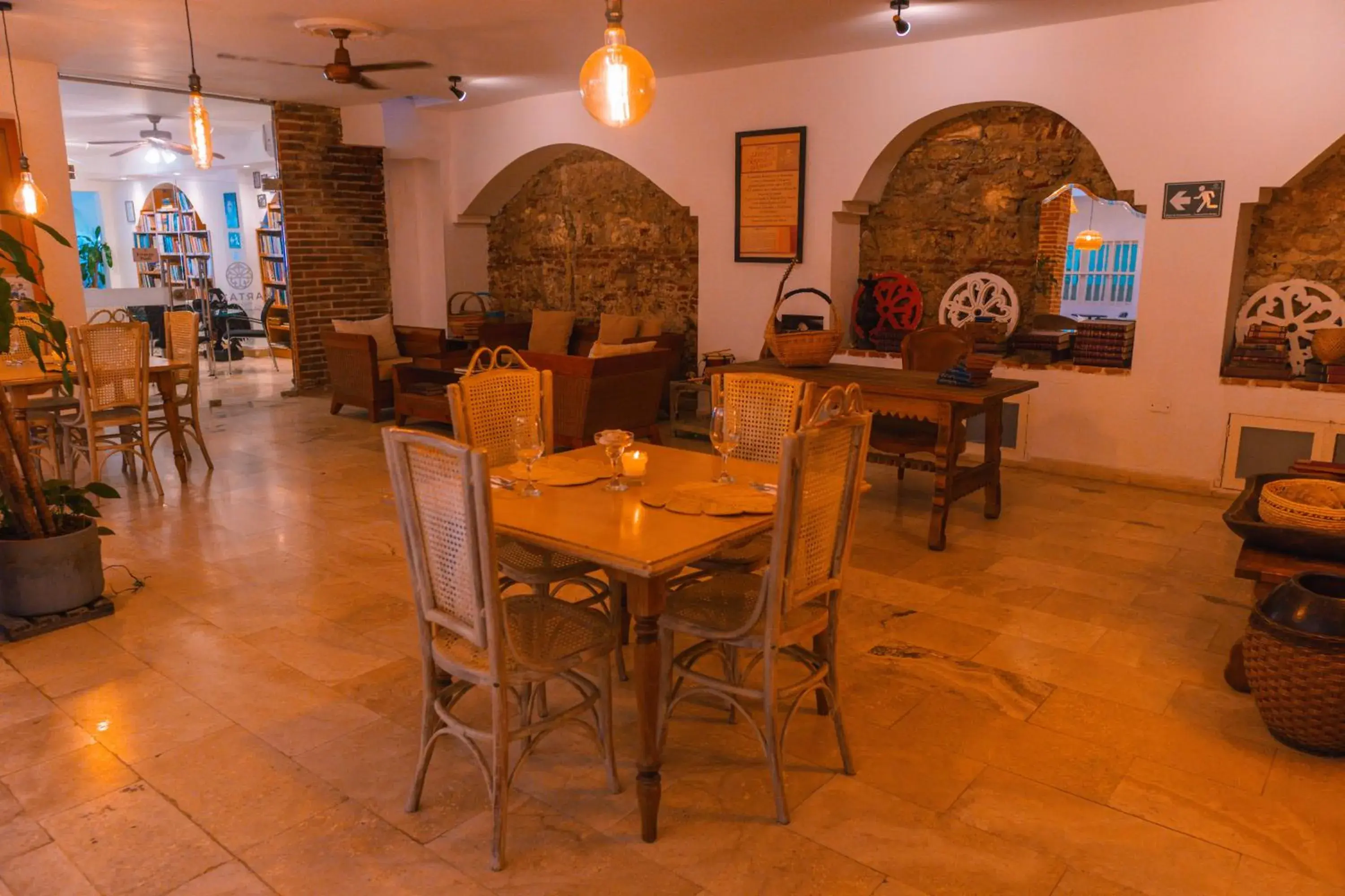 Living room in Hotel Kartaxa Living room in Hotel Kartaxa