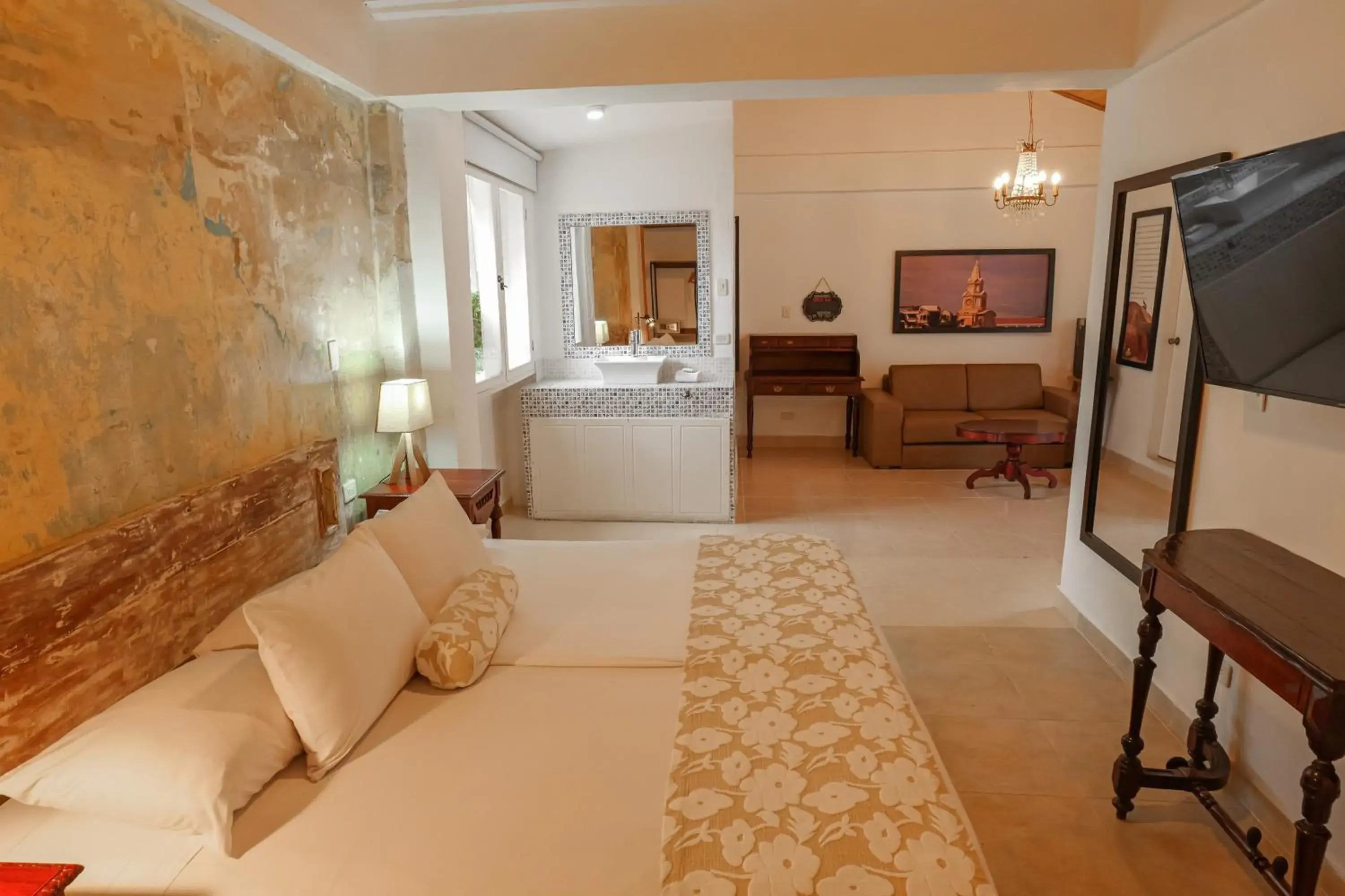 Bedroom, Bed in Hotel Kartaxa Bedroom, Bed in Hotel Kartaxa