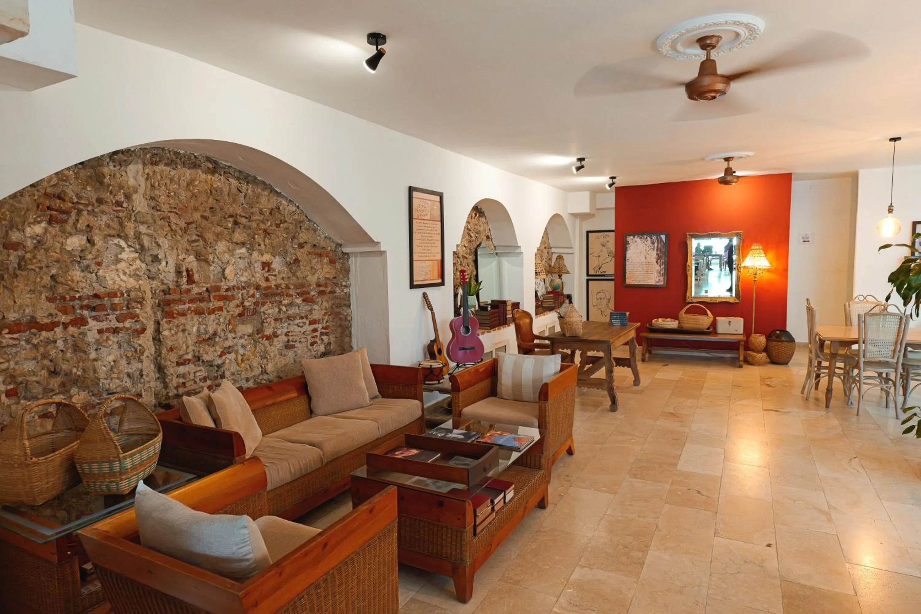 Living room in Hotel Kartaxa