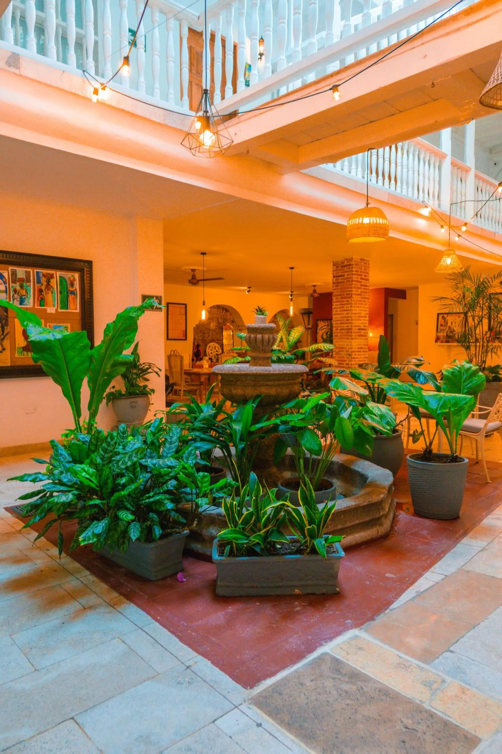 Garden in Hotel Kartaxa