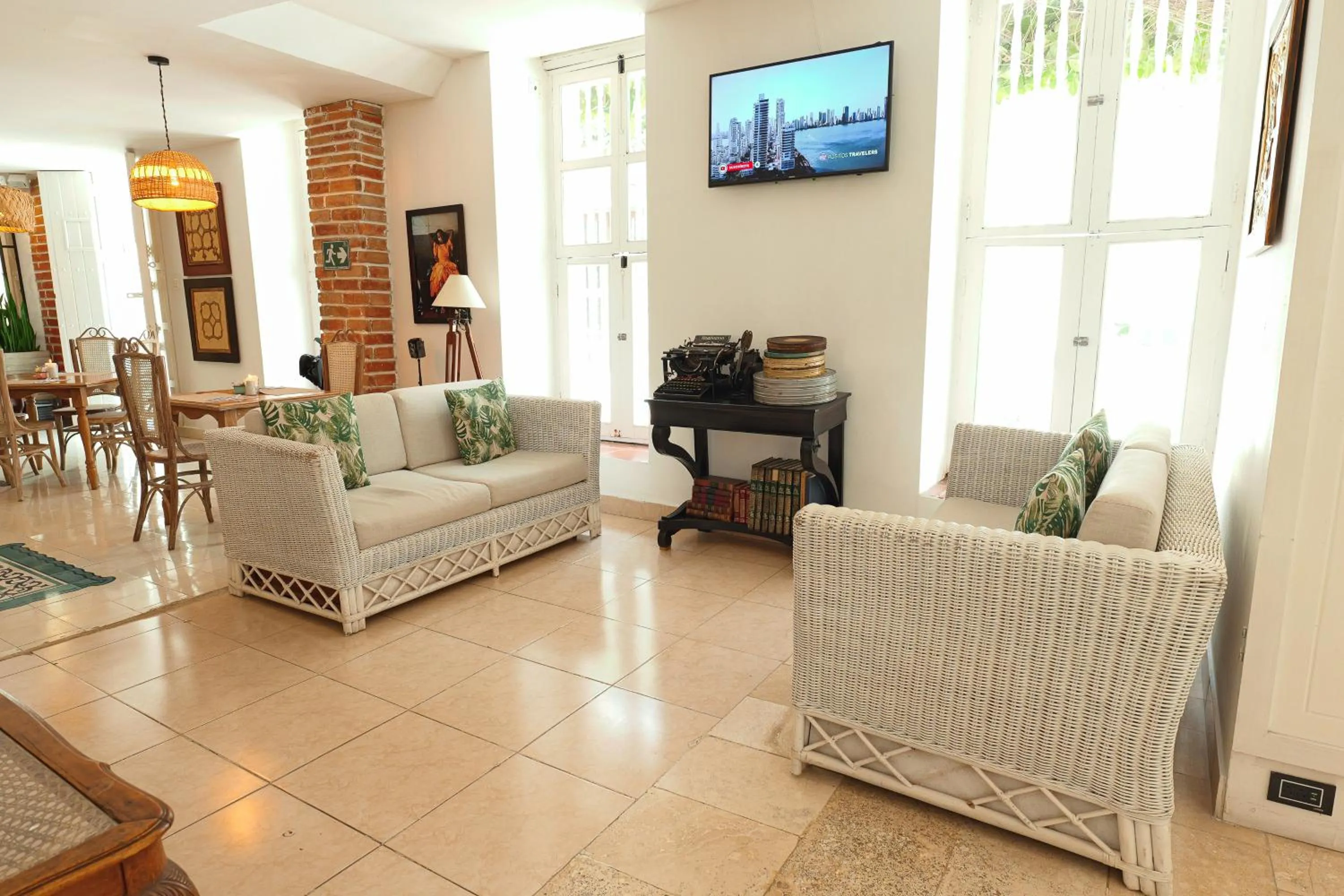 Living room in Hotel Kartaxa
