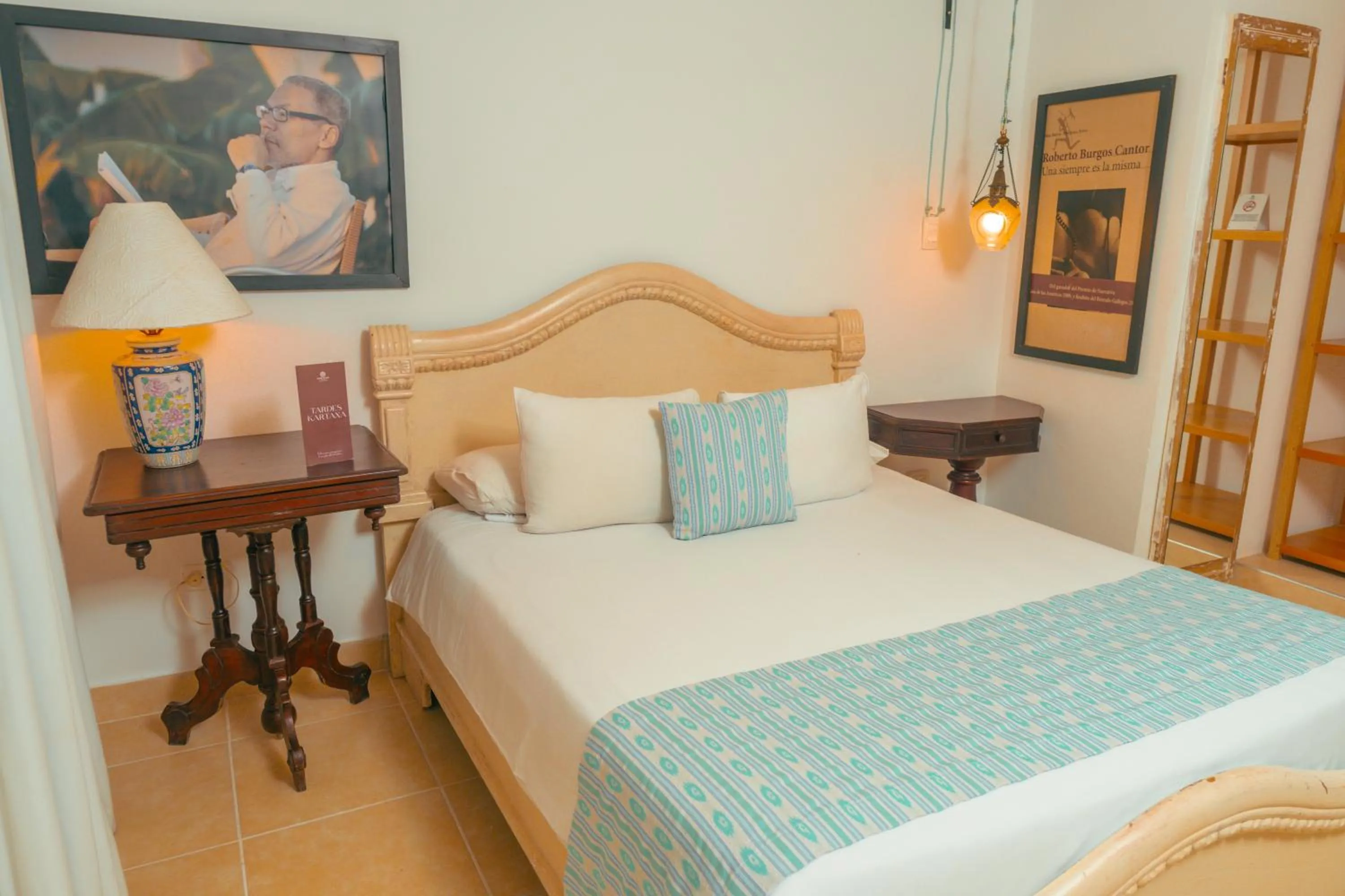 Bed in Hotel Kartaxa