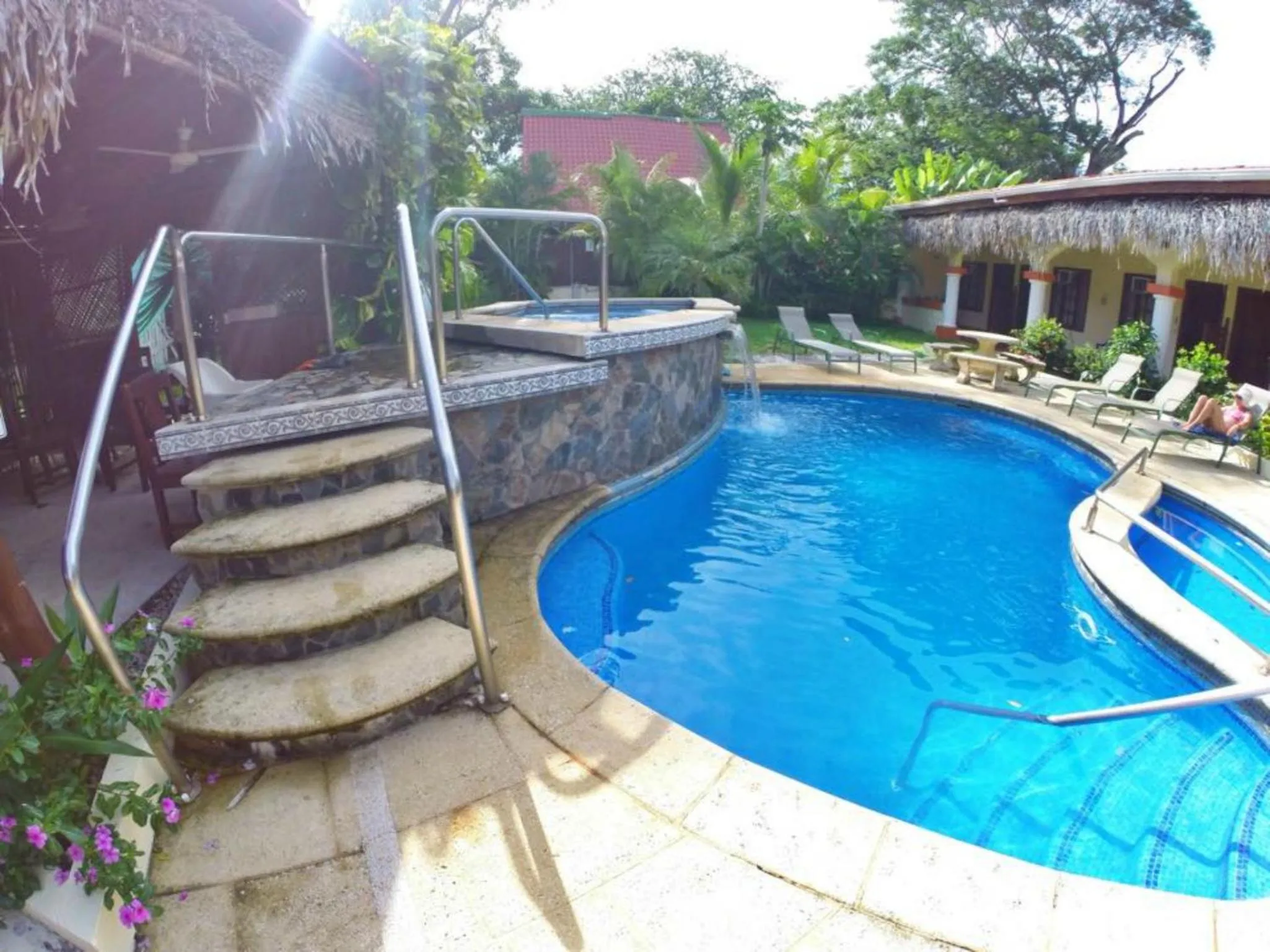 Swimming pool in Hotel Esperanza