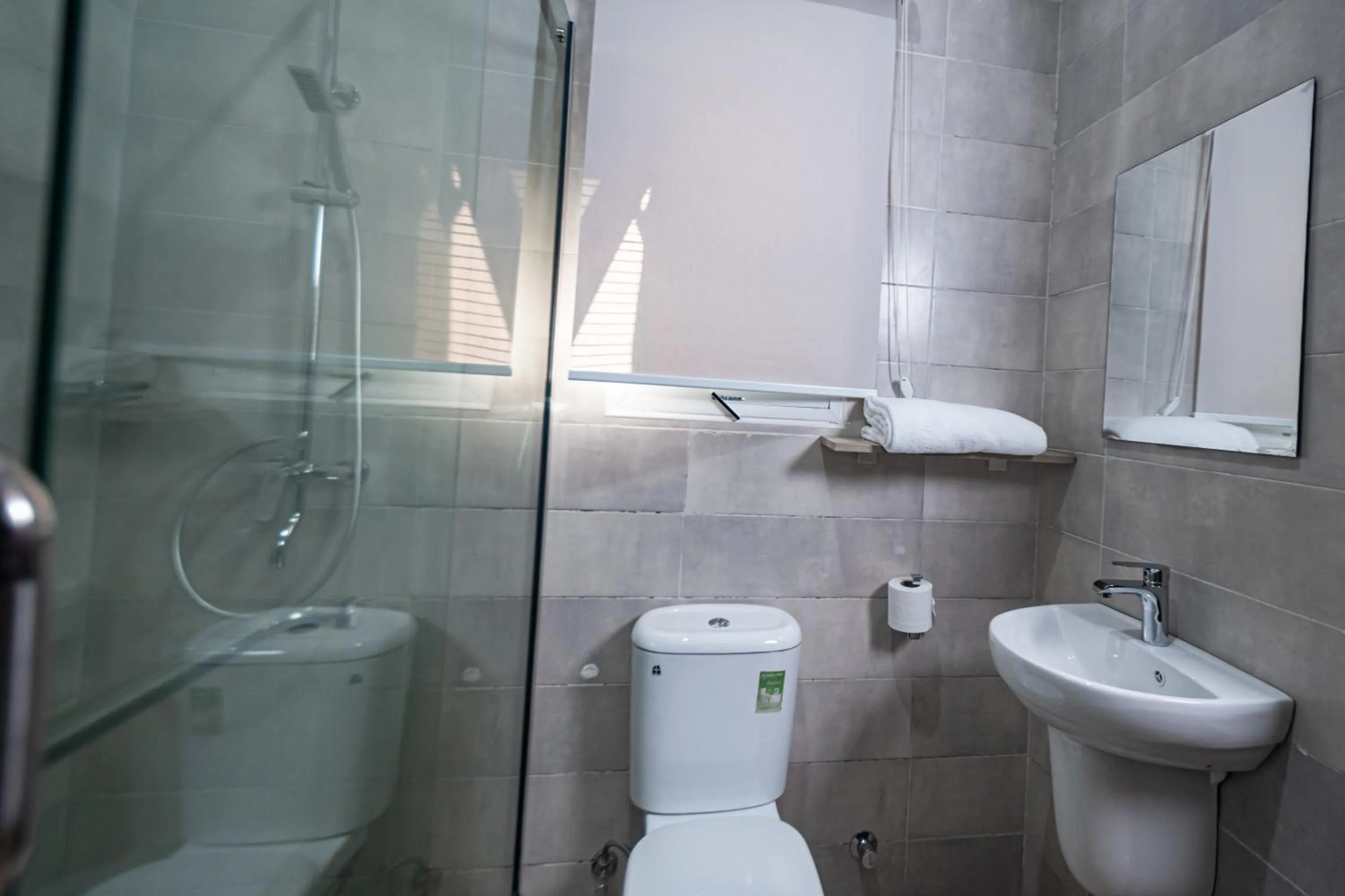 Shower in Quest Boutique Hotel