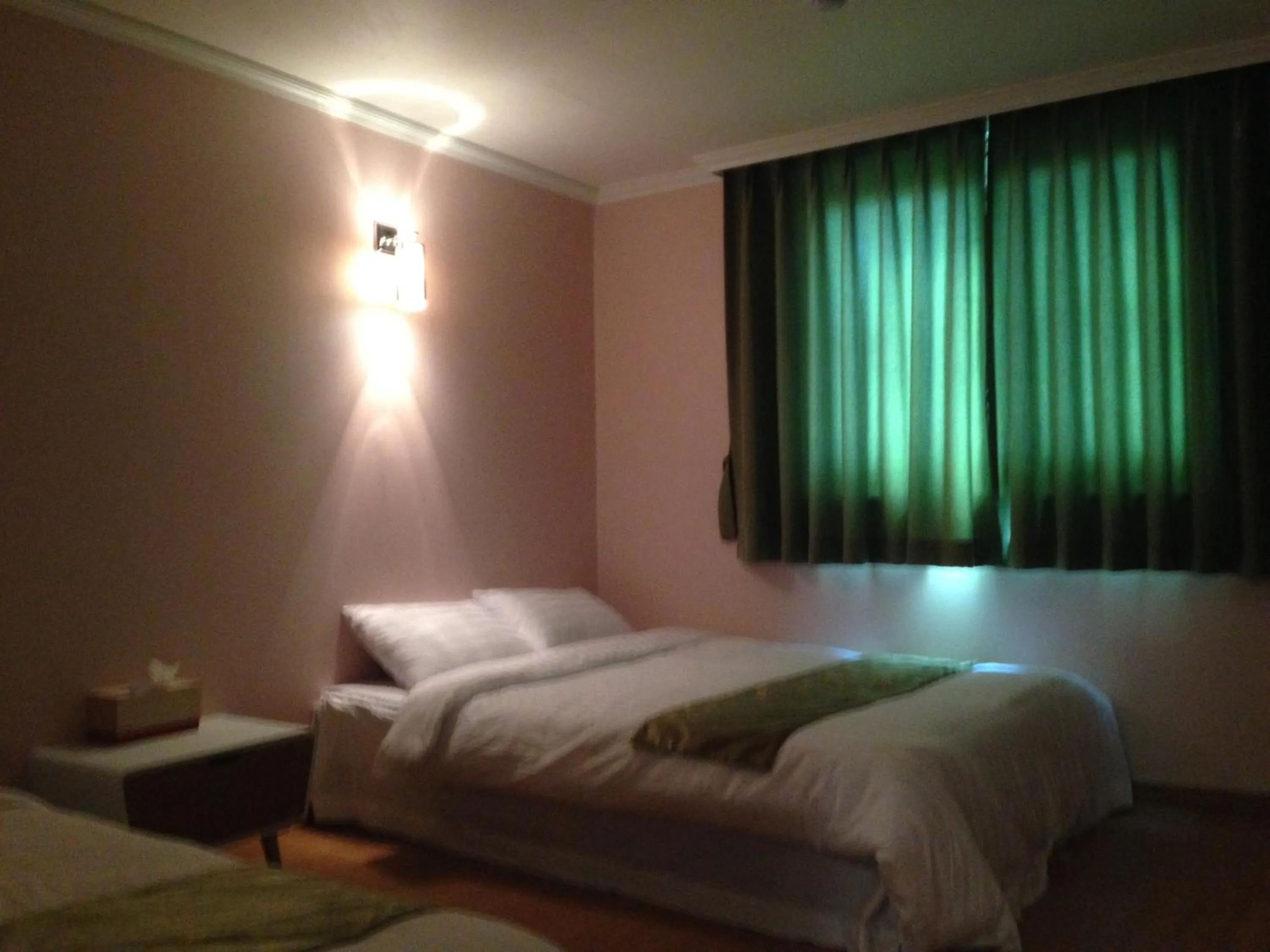 Photo of the whole room, Bed in Jeju R Hotel & Guesthouse