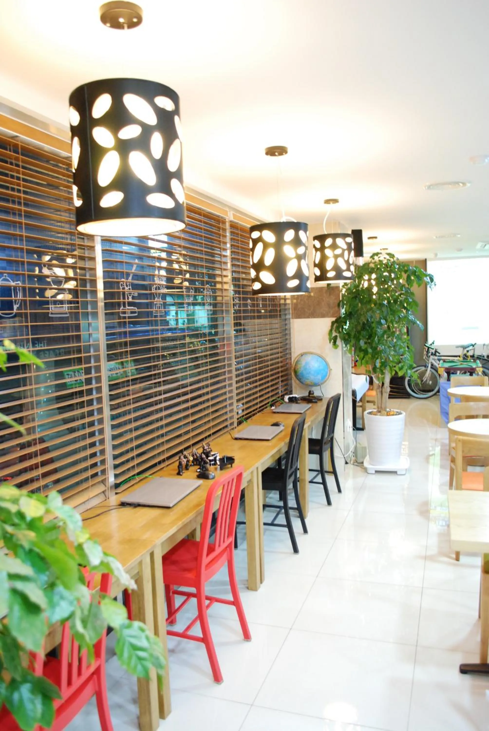 Decorative detail in Jeju R Hotel & Guesthouse