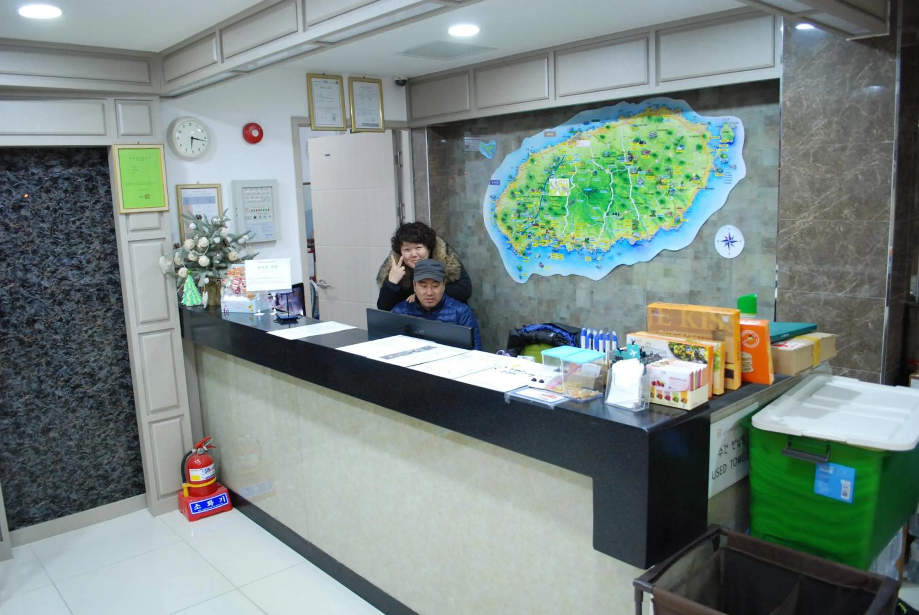 Lobby or reception in Jeju R Hotel & Guesthouse