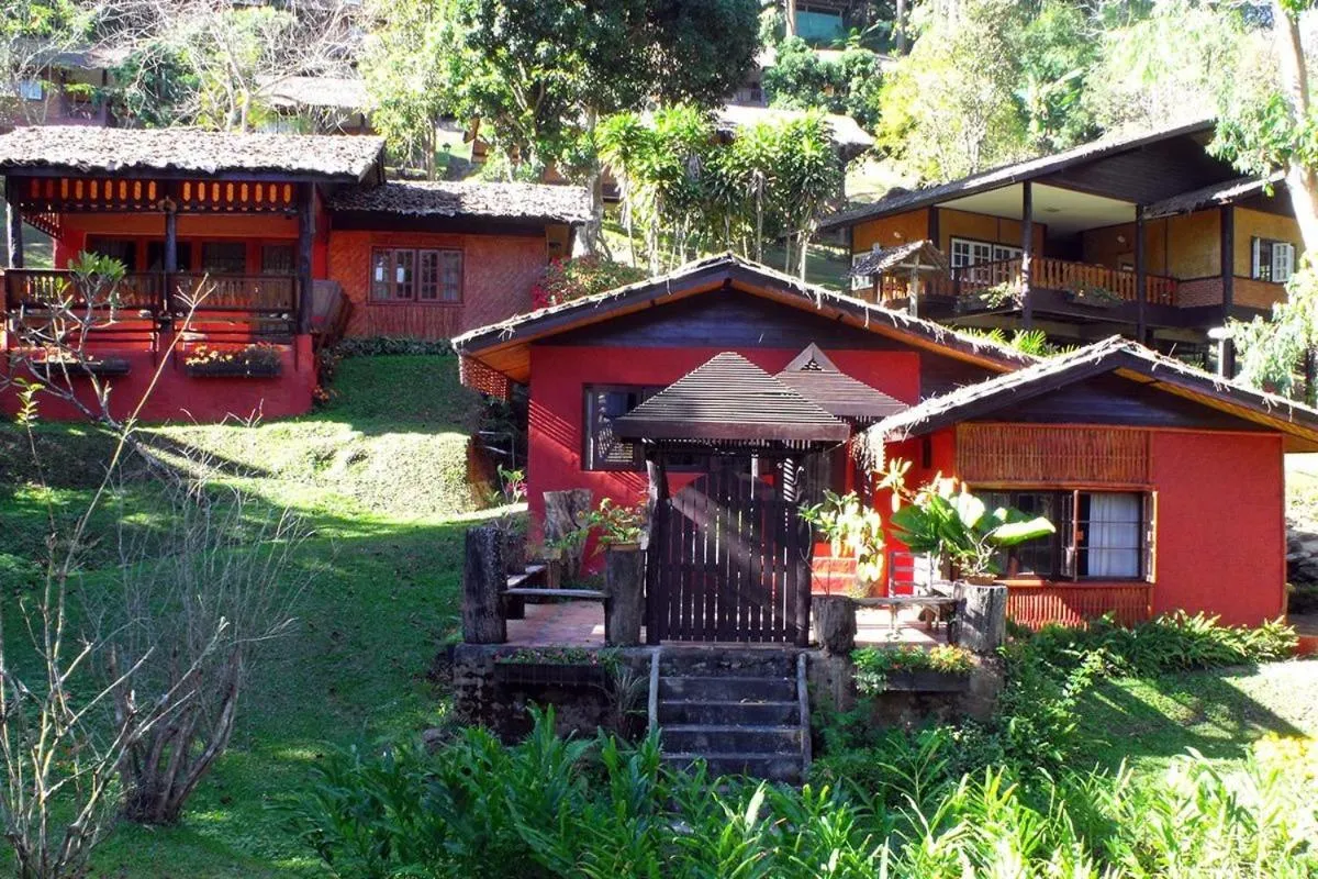 Bird's eye view in Mae Sa Valley Farm Stay Resort