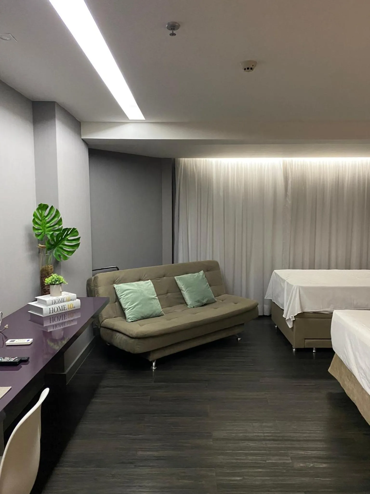 Bed in Lindo Flat Particular decorado