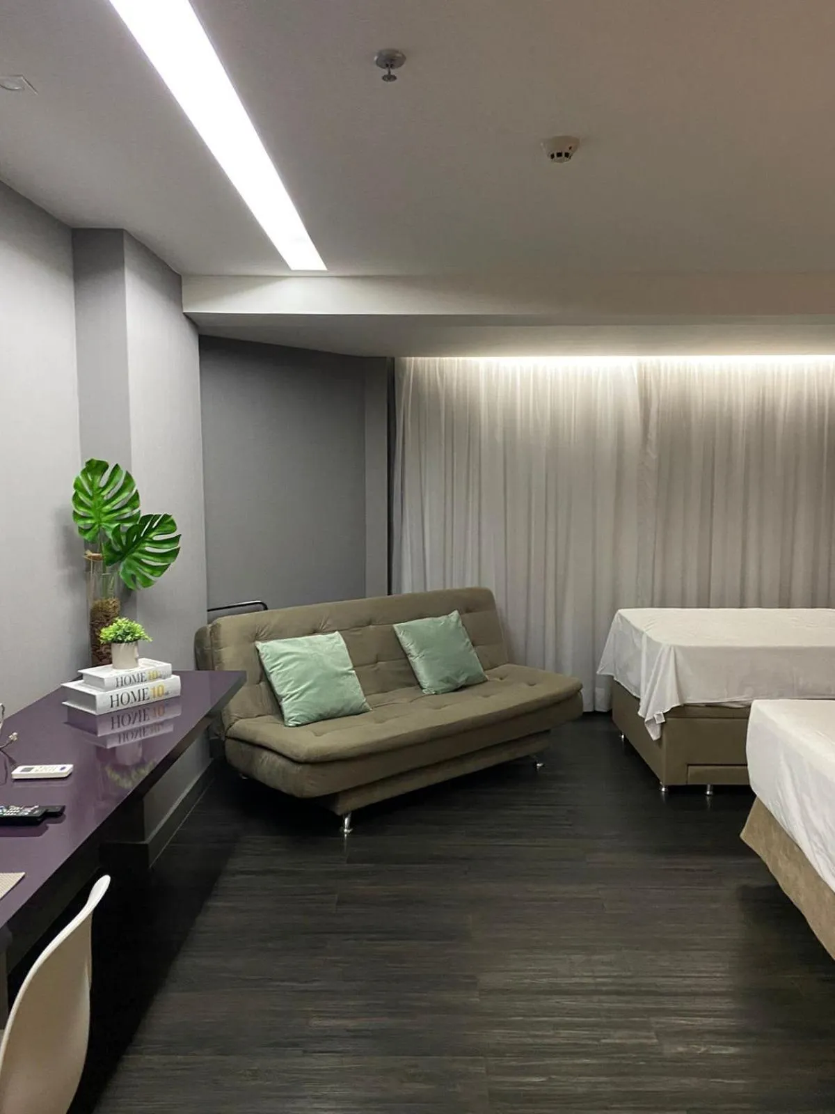 Bed in Lindo Flat Particular decorado