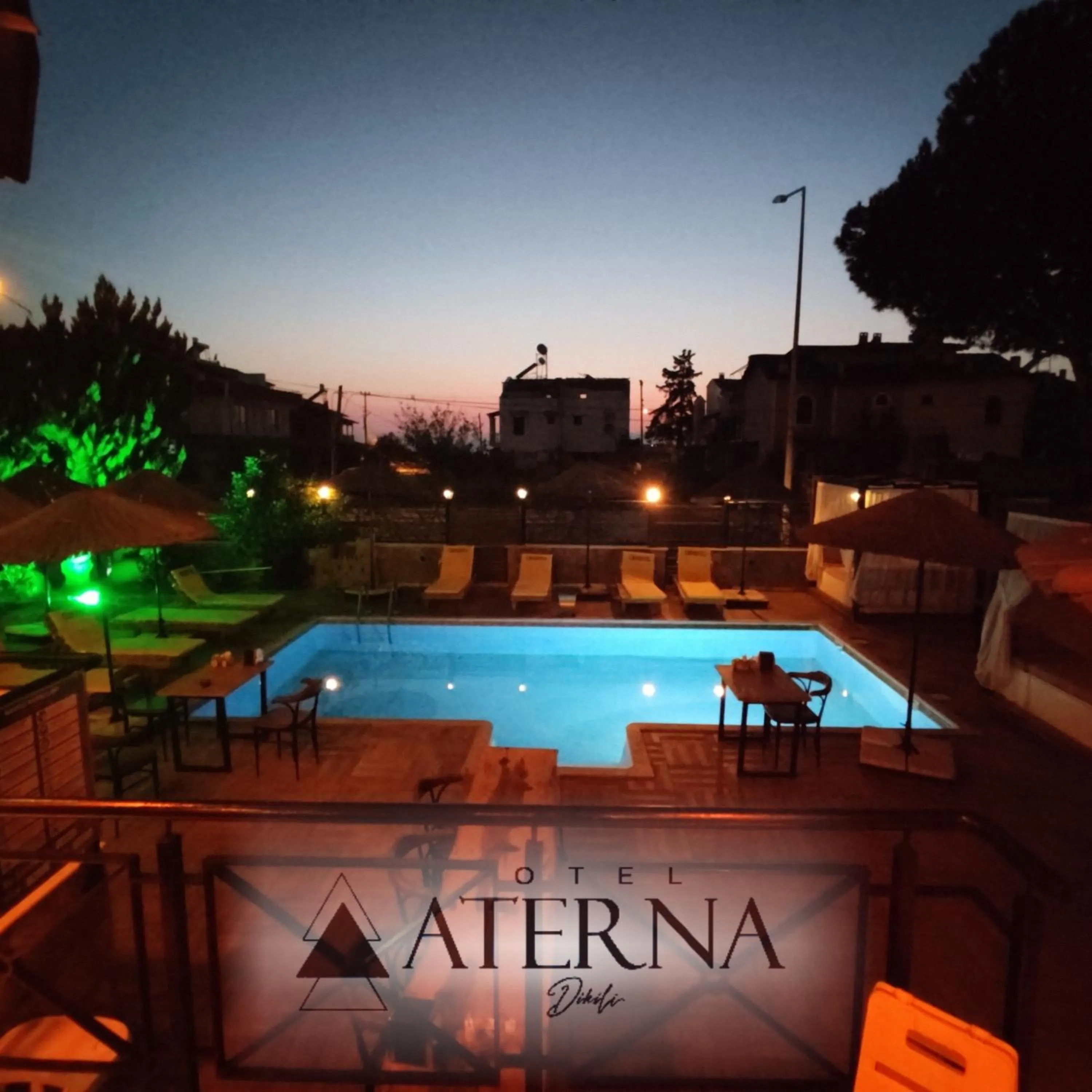 Pool view in ATERNA HOTEL