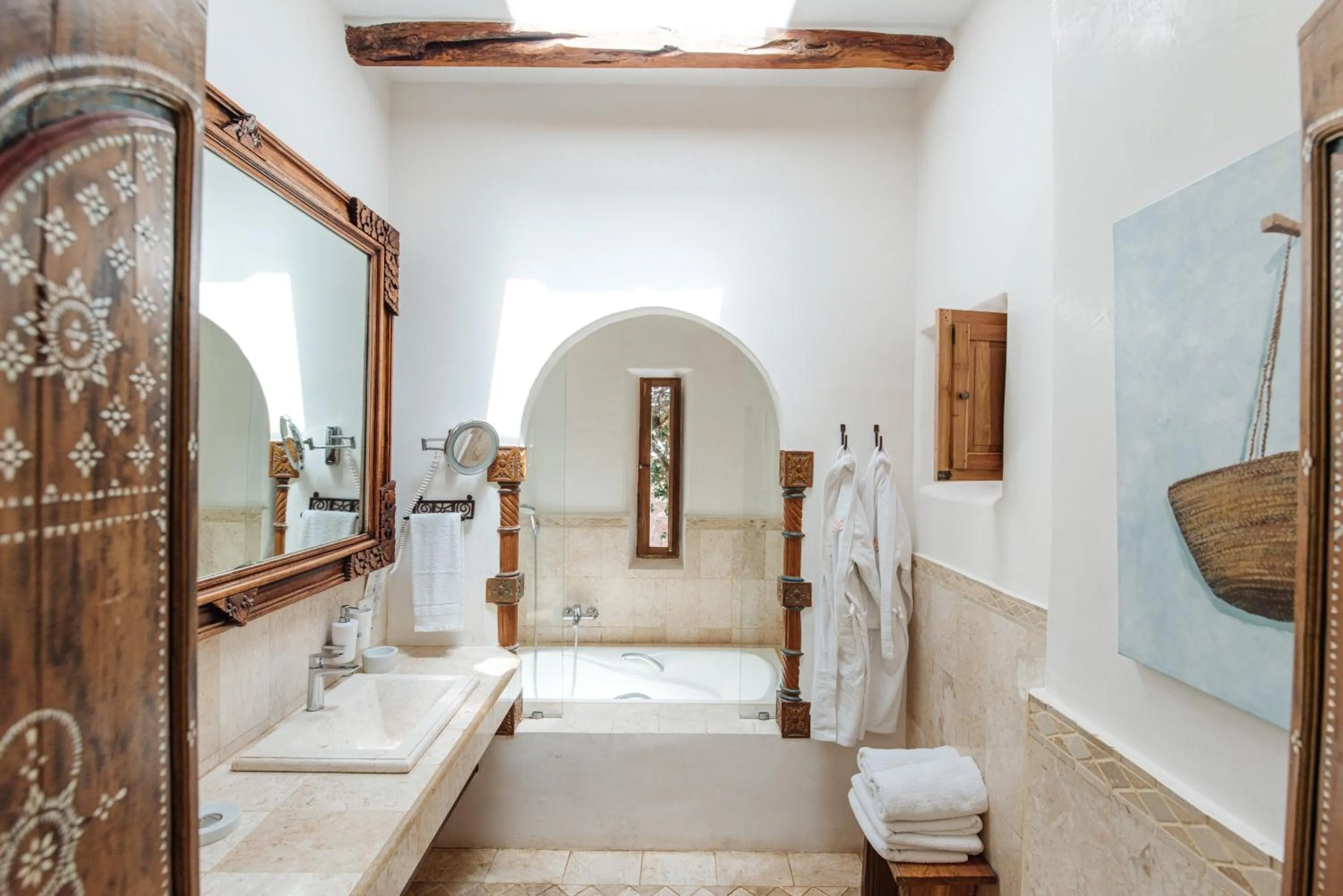Bathroom in Agroturismo Atzaró