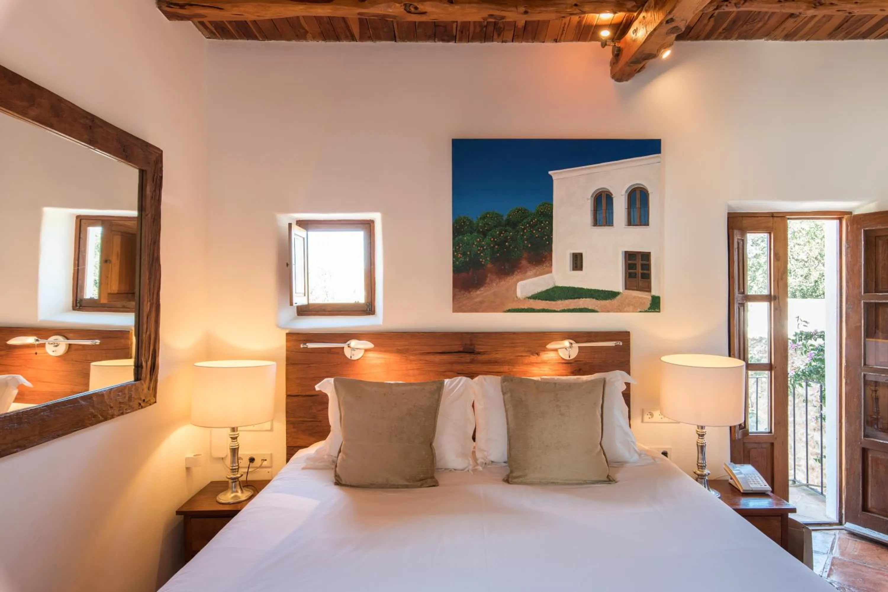 Bed in Agroturismo Atzaró