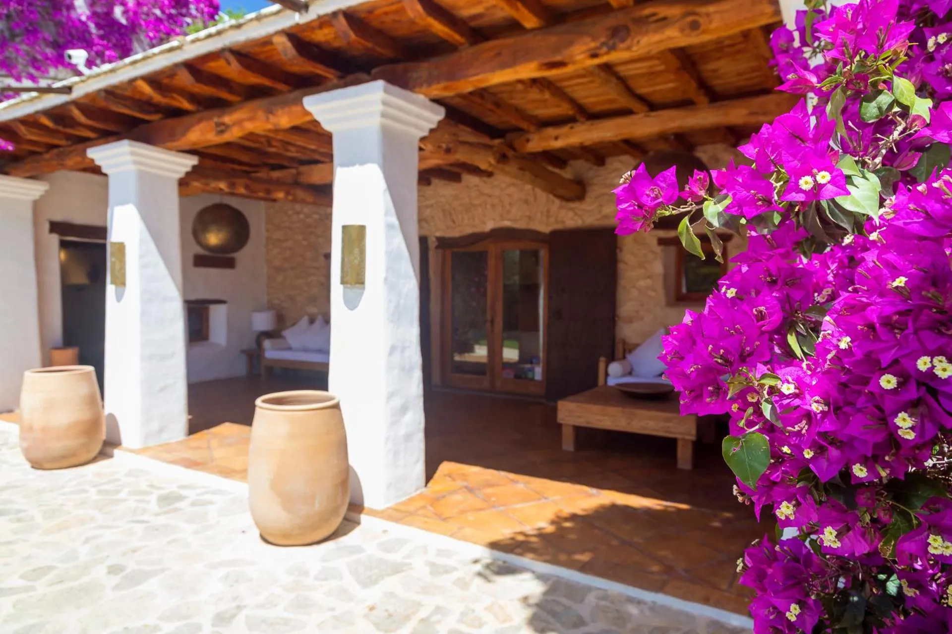 Patio in Agroturismo Atzaró