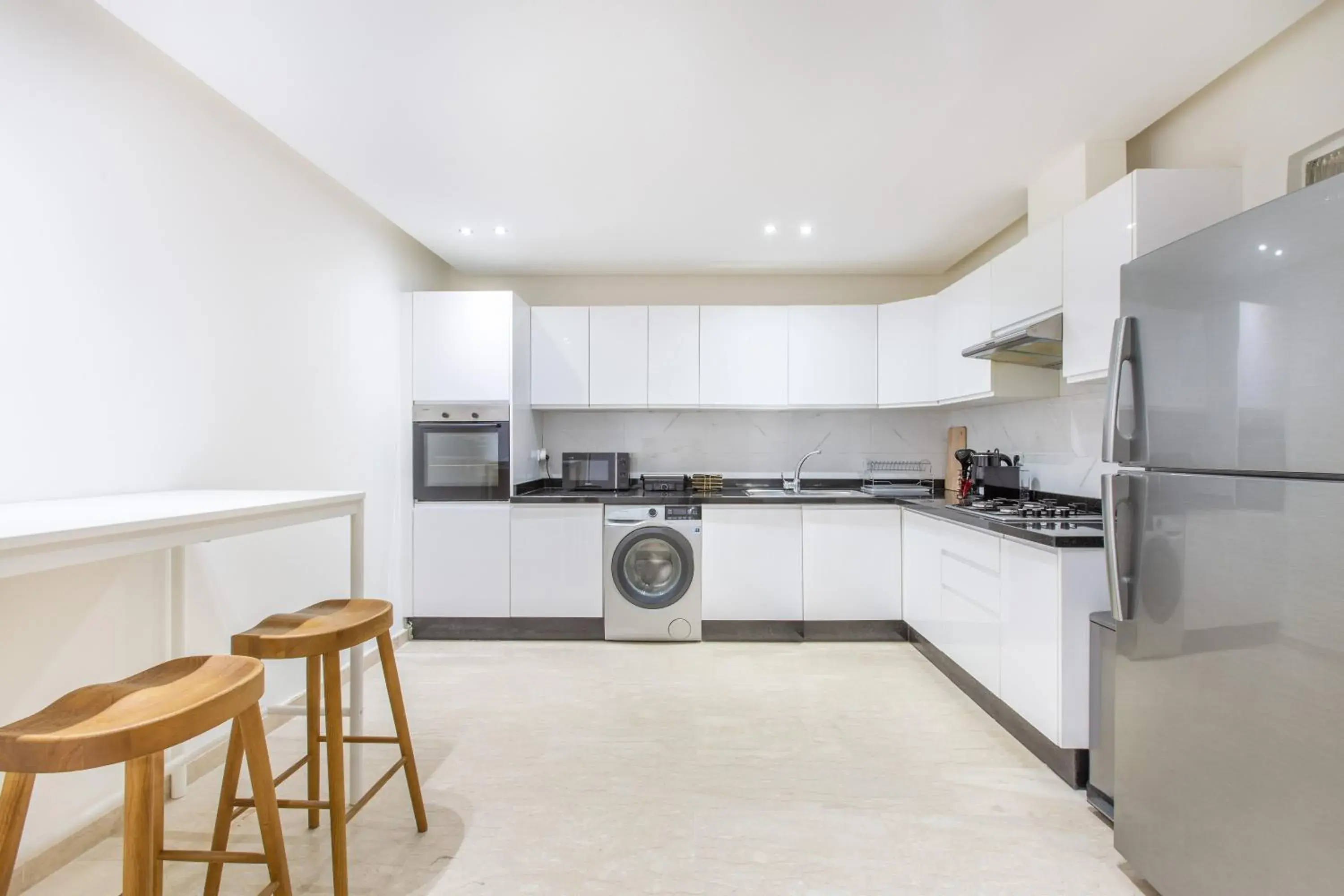 Kitchen or kitchenette in ZARI Boutique ApartHotel Kitchen or kitchenette in ZARI Boutique ApartHotel