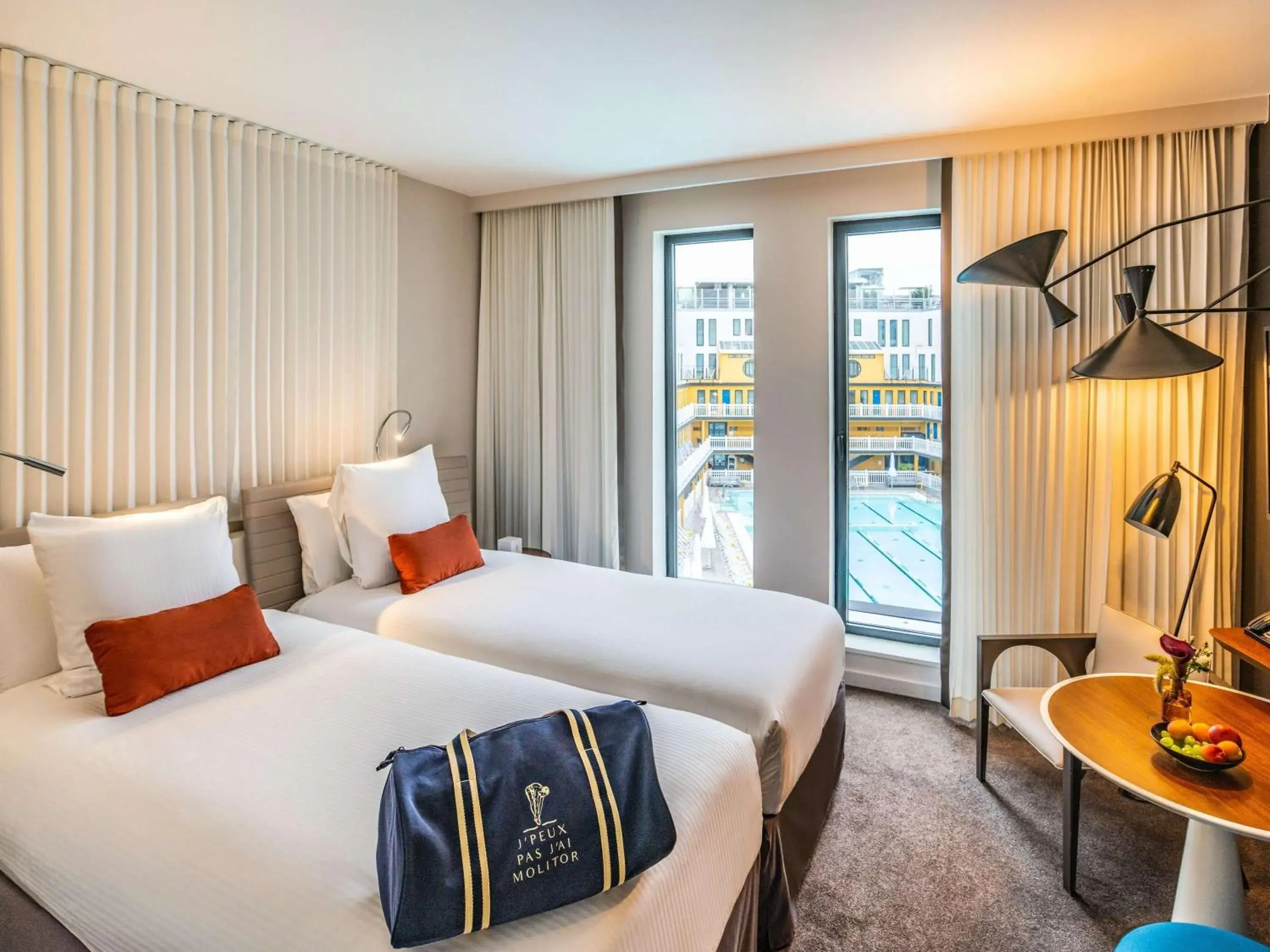 Classic Twin Room in Molitor Hotel & Spa Paris - MGallery Collection Classic Twin Room in Molitor Hotel & Spa Paris - MGallery Collection