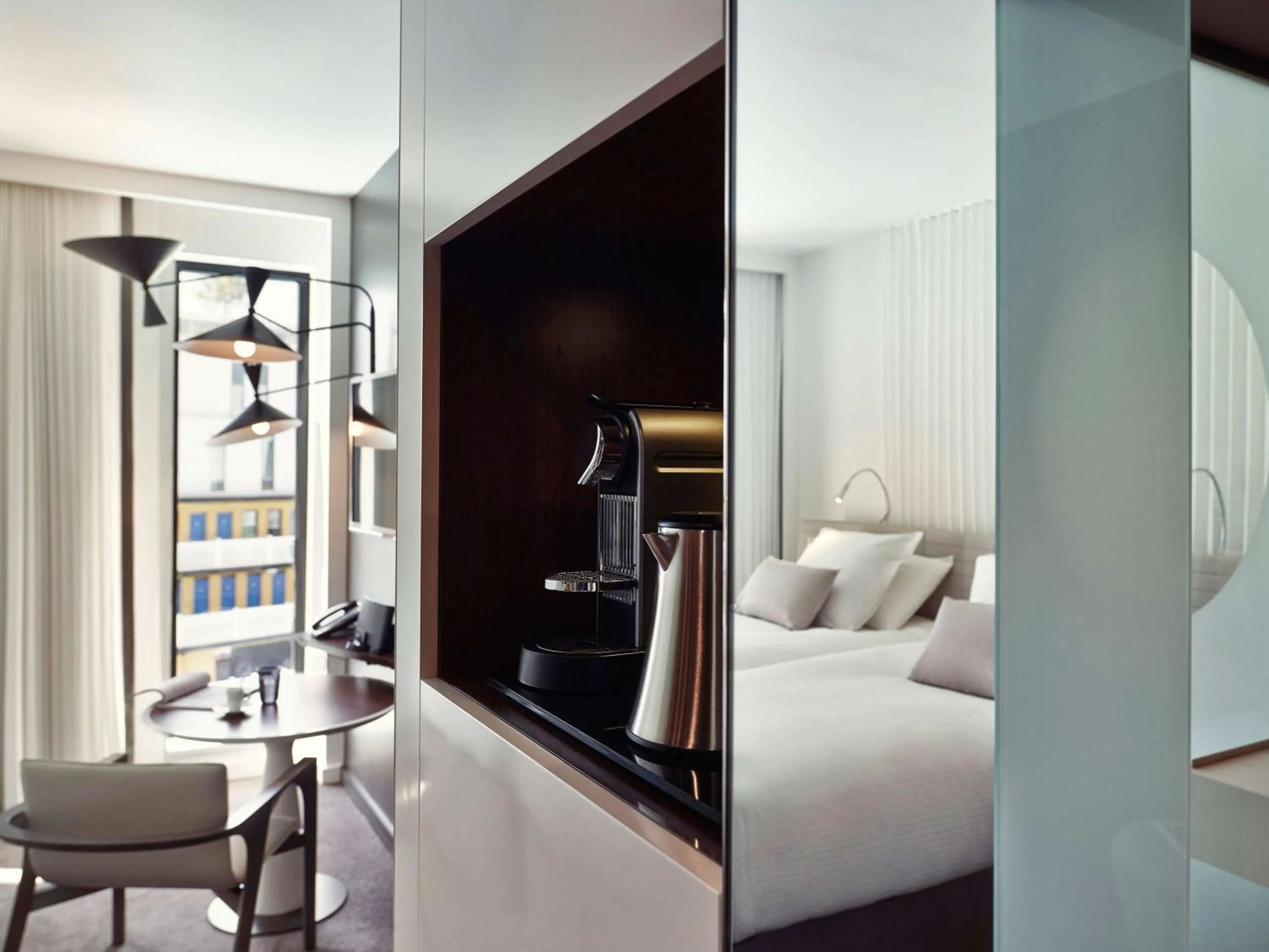 Bedroom, Bed in Molitor Hotel & Spa Paris - MGallery Collection