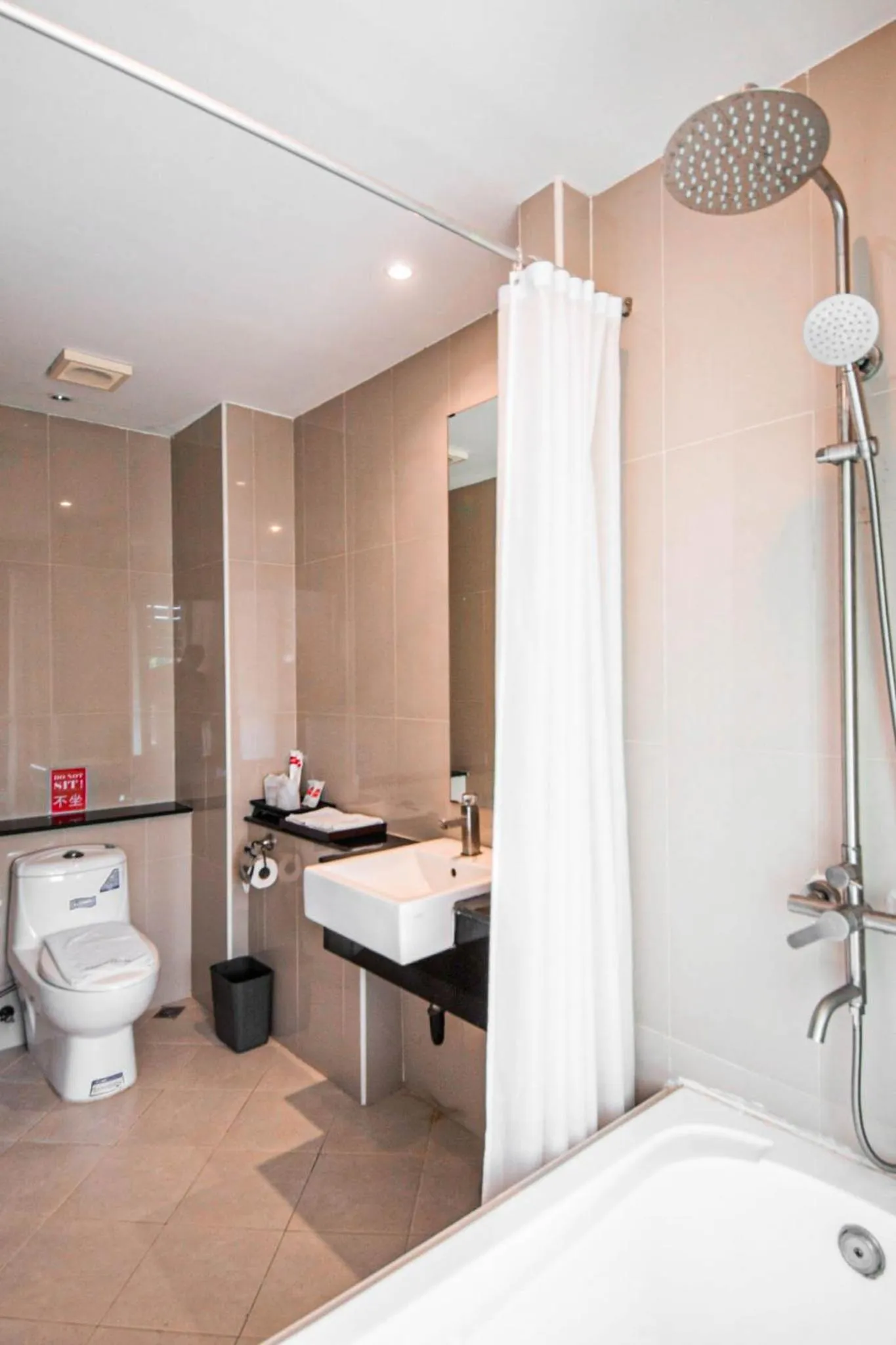 Bathroom in C Hotel Bangna